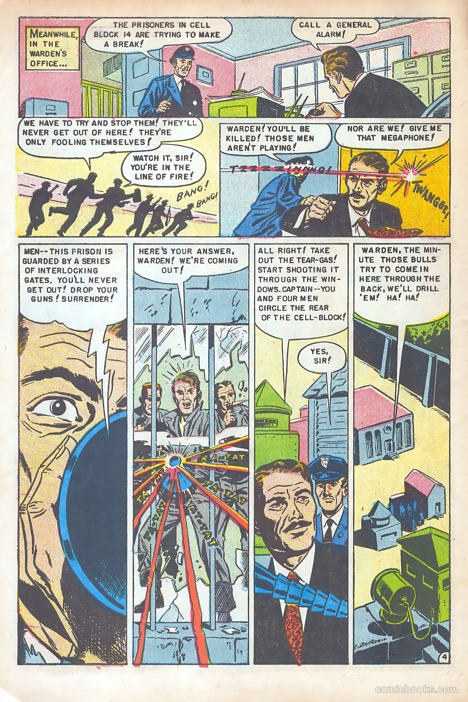 Behind Prison Bars #1 (1952) — page 6 of 37