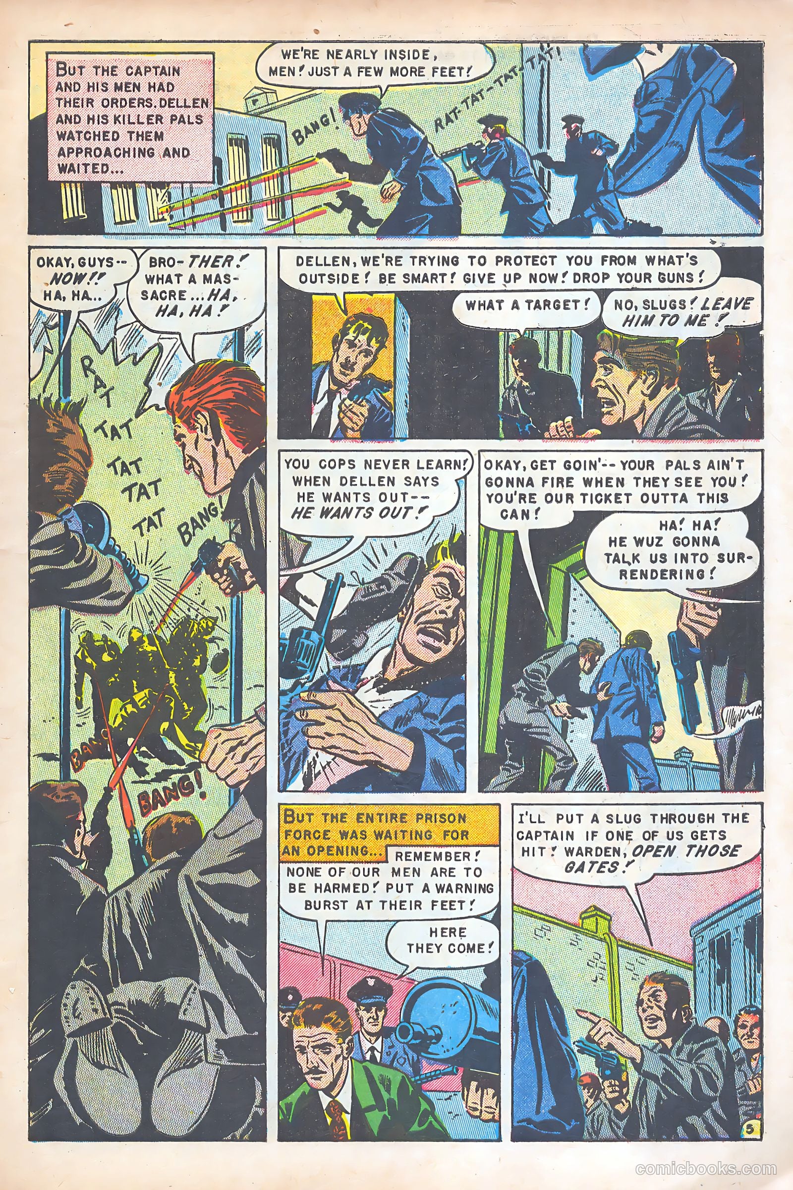 Behind Prison Bars #1 (1952) — page 7 of 37