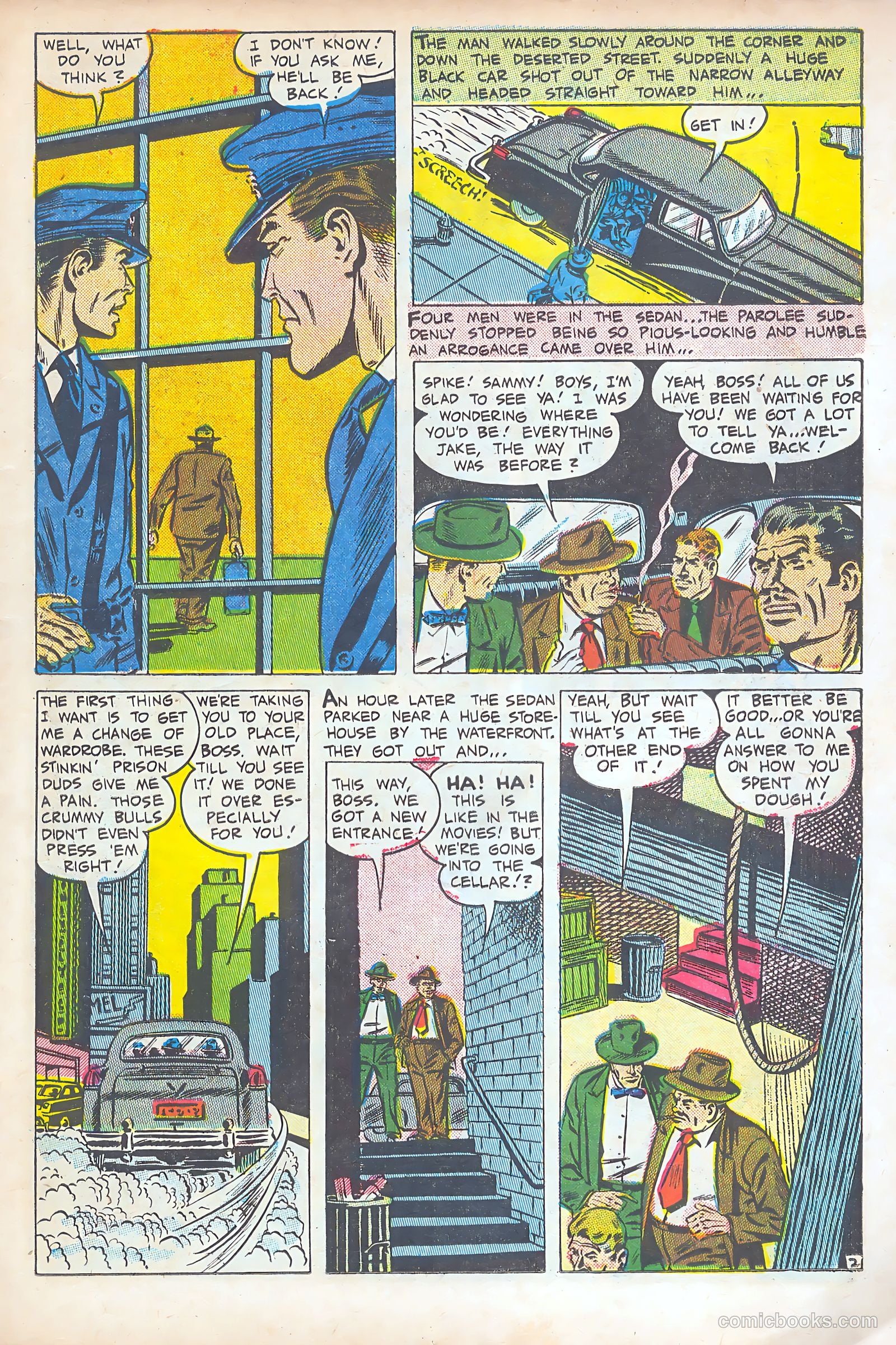Behind Prison Bars #1 (1952) — page 11 of 37