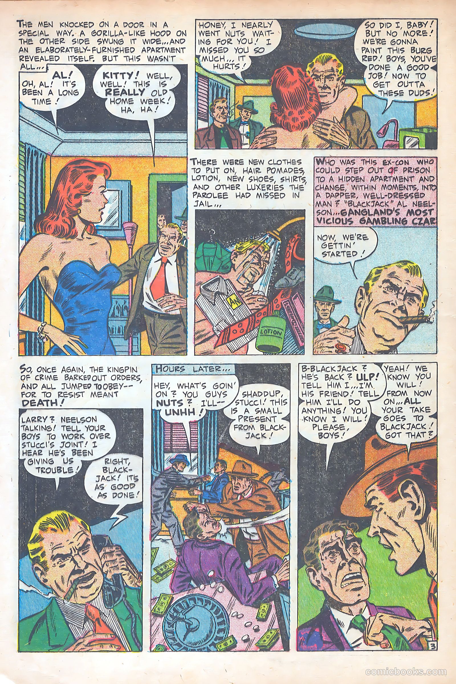 Behind Prison Bars #1 (1952) — page 12 of 37