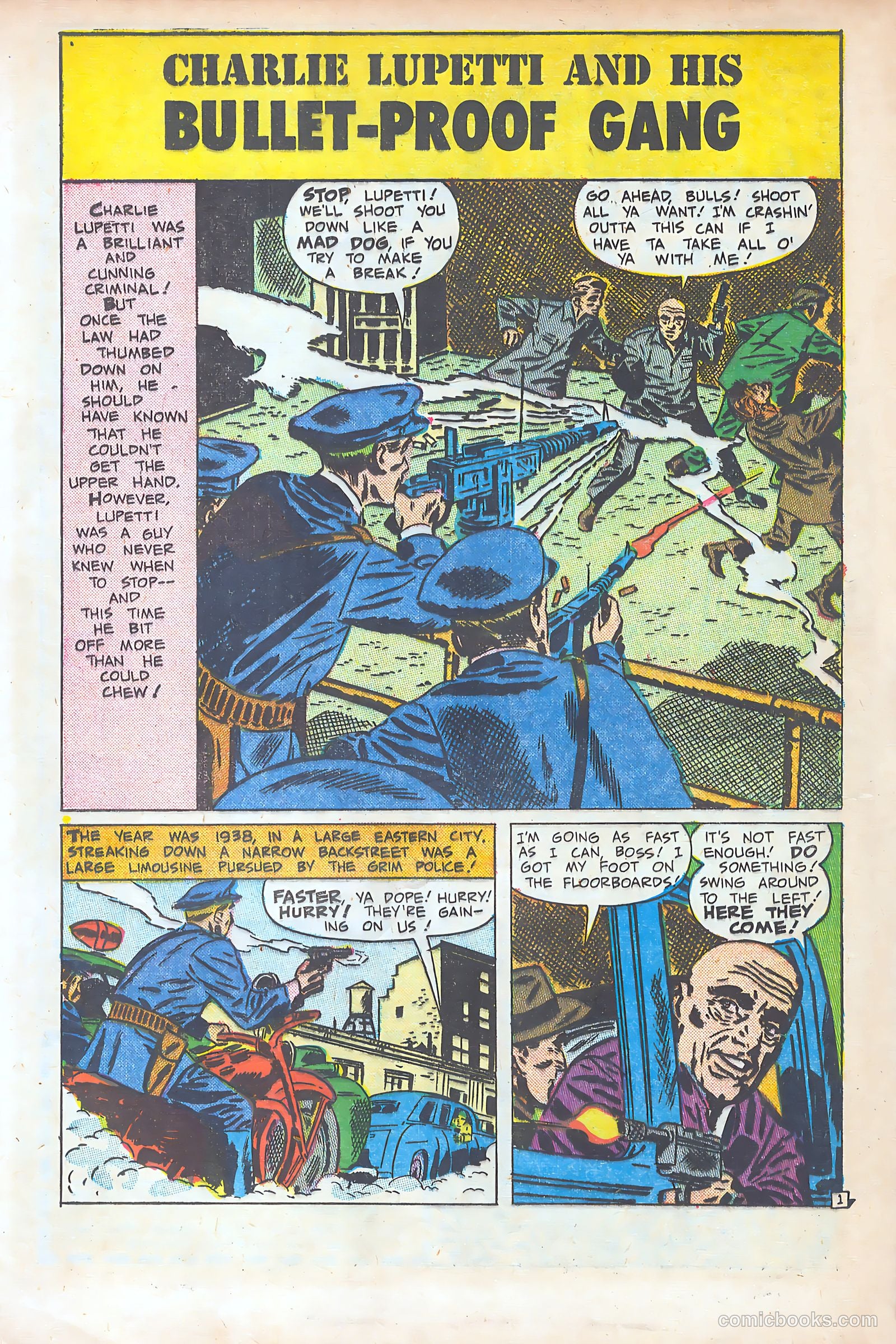 Behind Prison Bars #1 (1952) — page 20 of 37