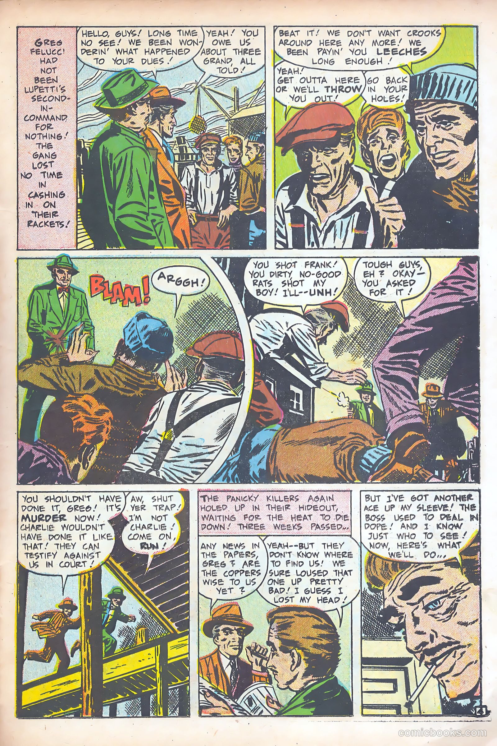Behind Prison Bars #1 (1952) — page 23 of 37