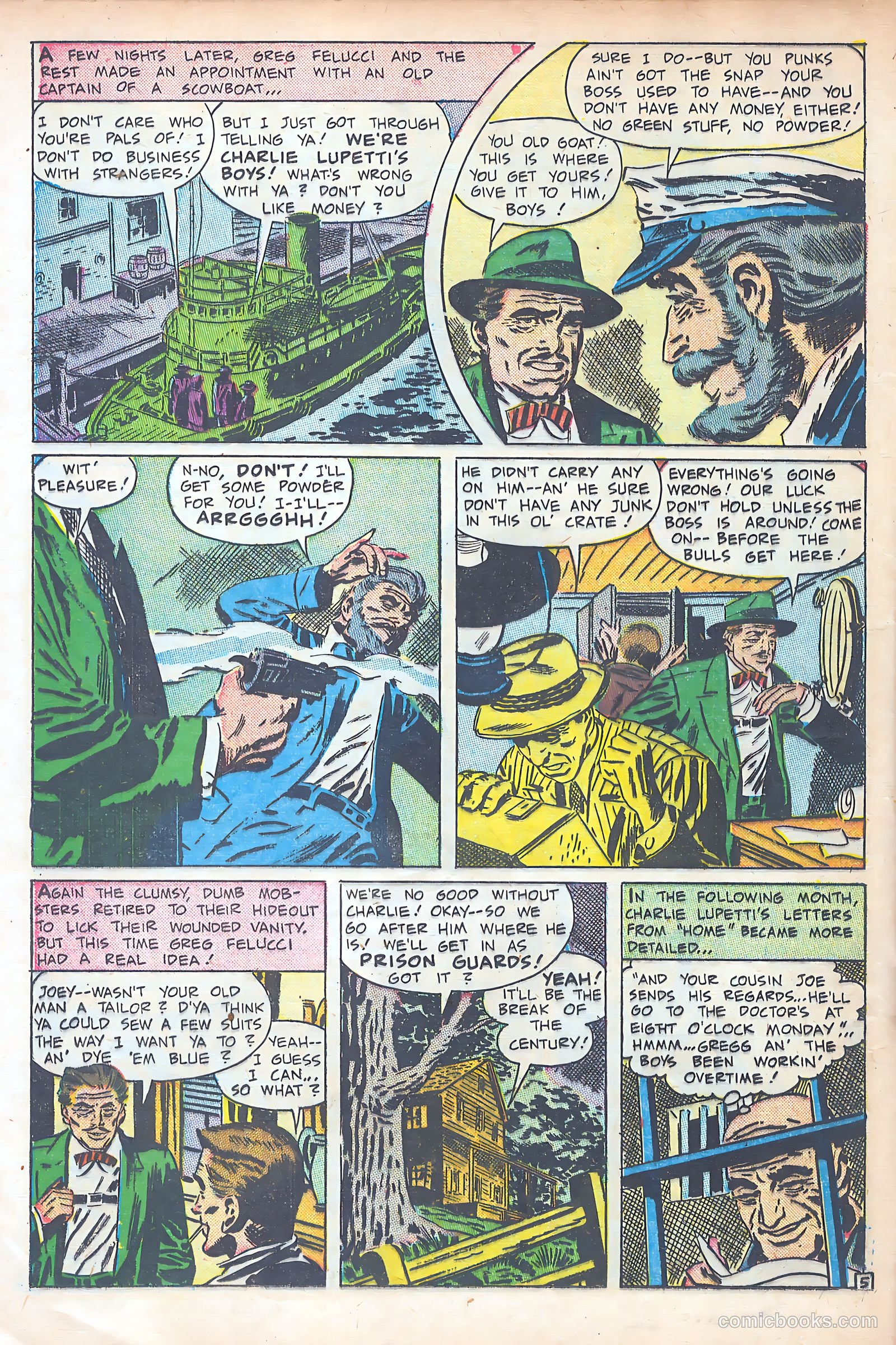 Behind Prison Bars #1 (1952) — page 24 of 37
