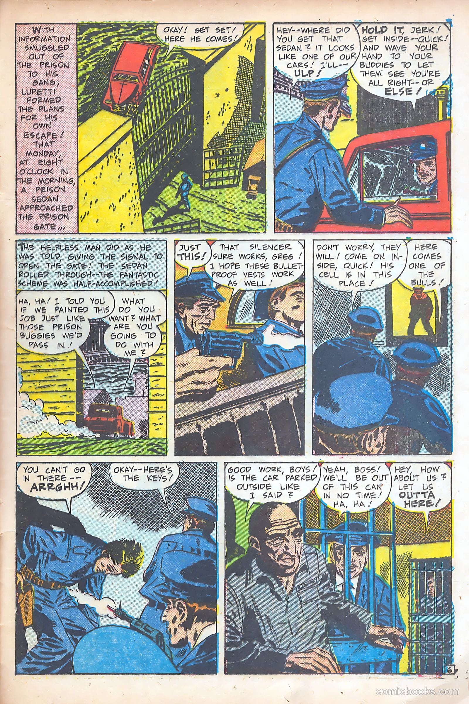 Behind Prison Bars #1 (1952) — page 25 of 37