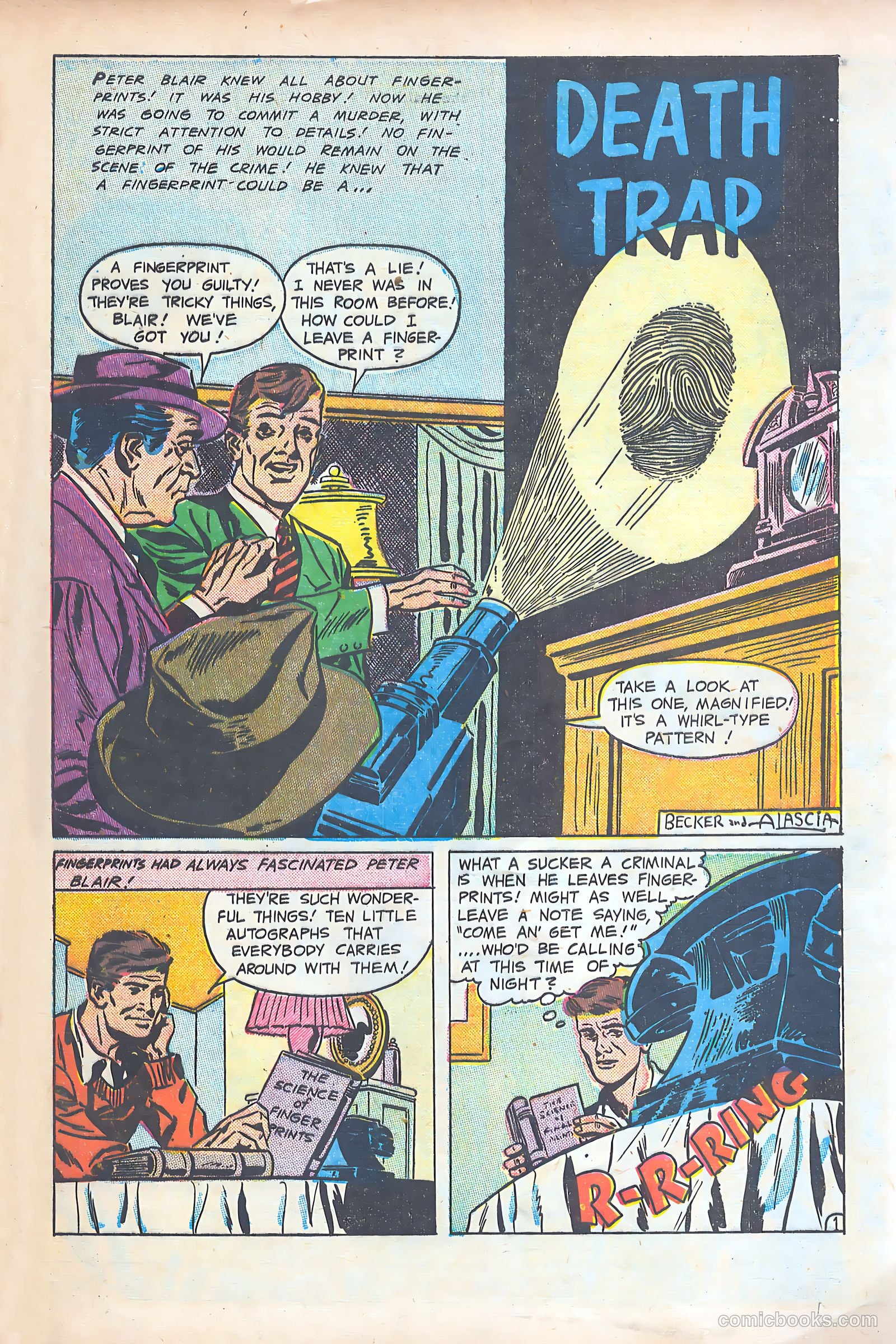 Behind Prison Bars #1 (1952) — page 29 of 37