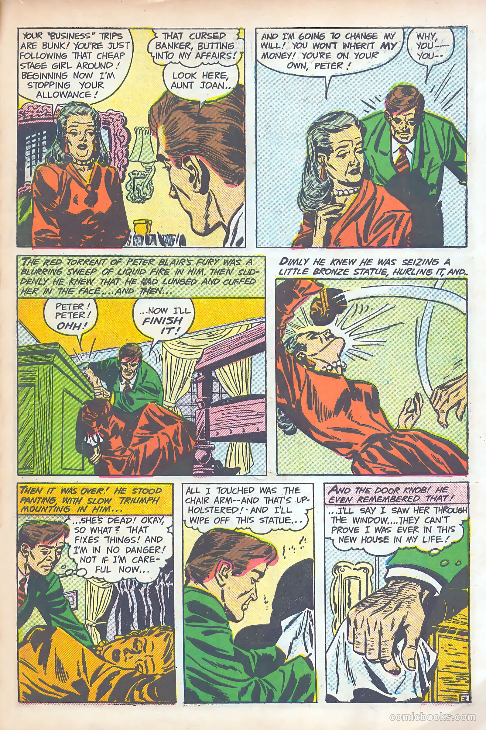Behind Prison Bars #1 (1952) — page 31 of 37