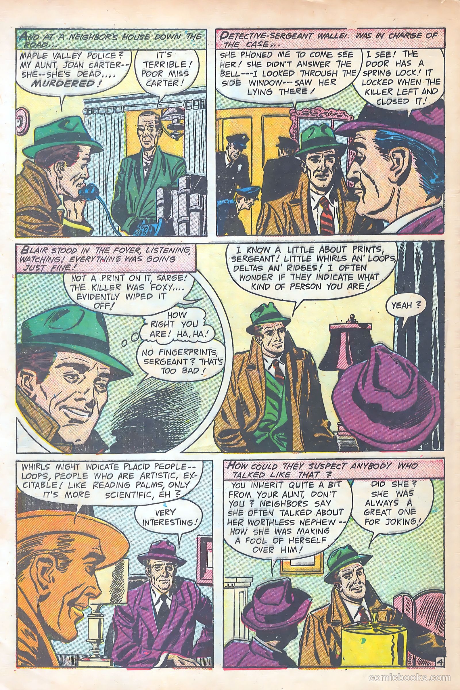 Behind Prison Bars #1 (1952) — page 32 of 37