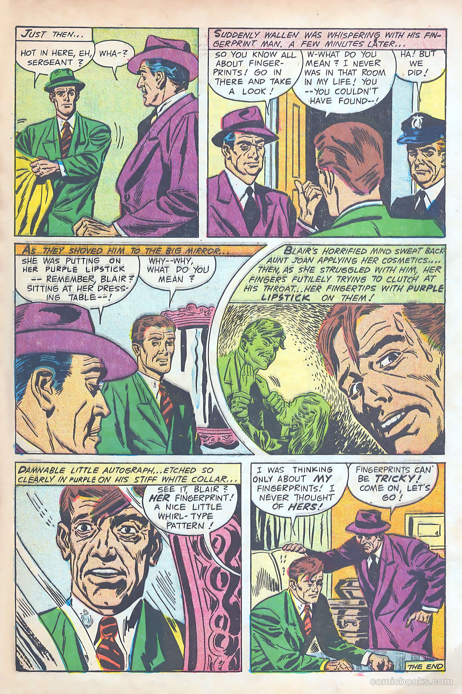 Behind Prison Bars #1 (1952) — page 33 of 37