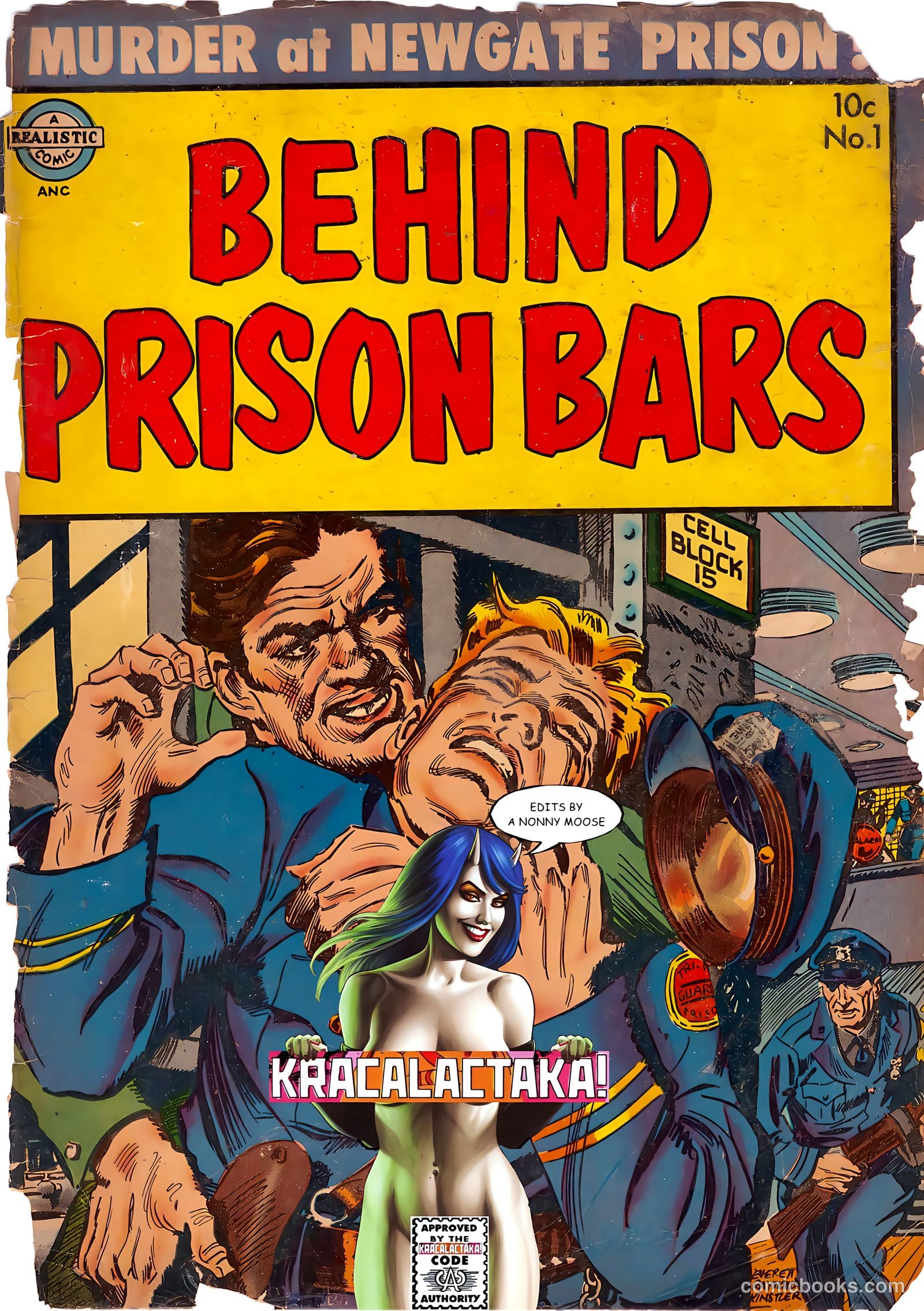 Behind Prison Bars #1 (1952) — page 37 of 37