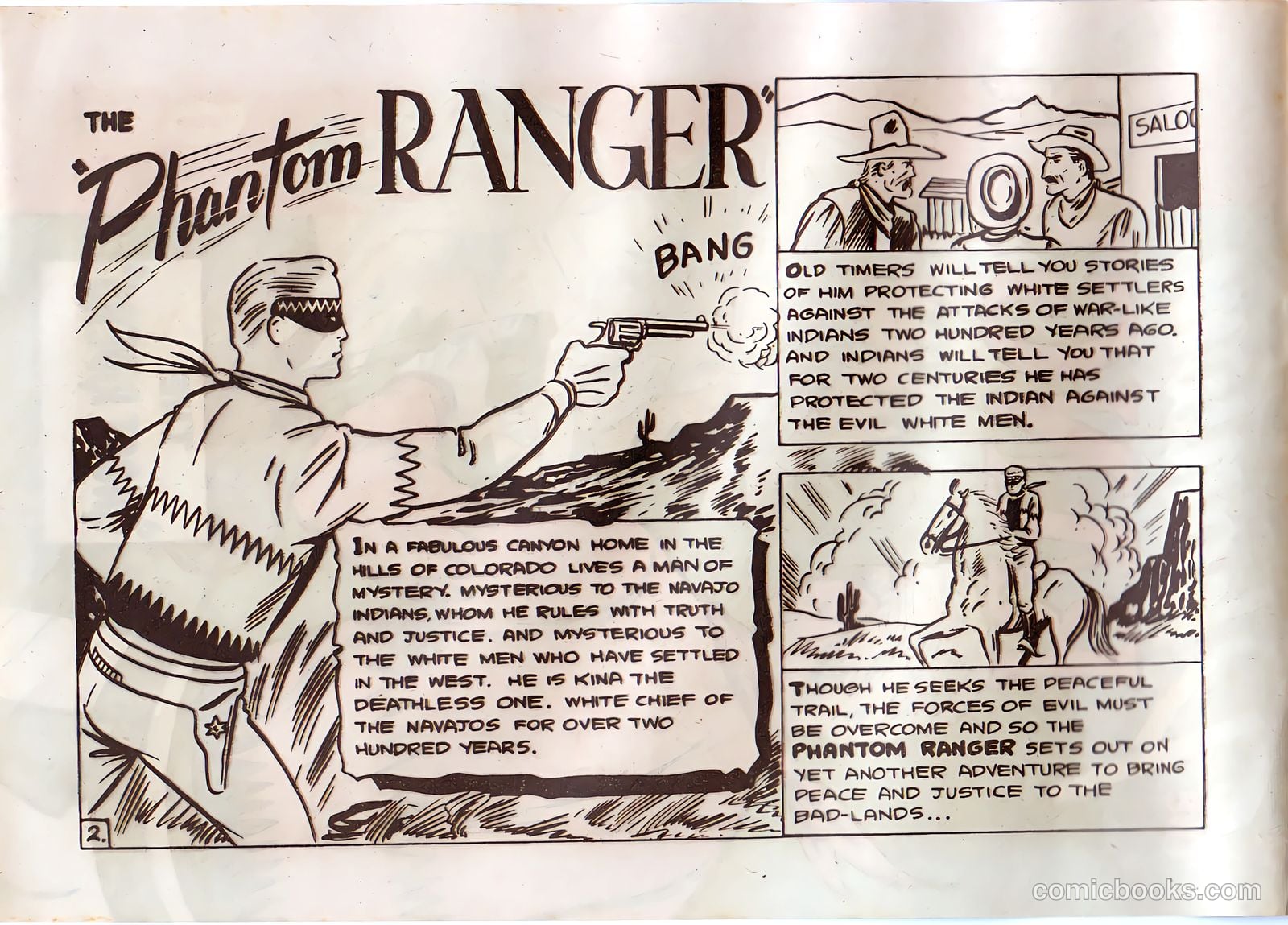 The Phantom Ranger #14 — page 2 of 24