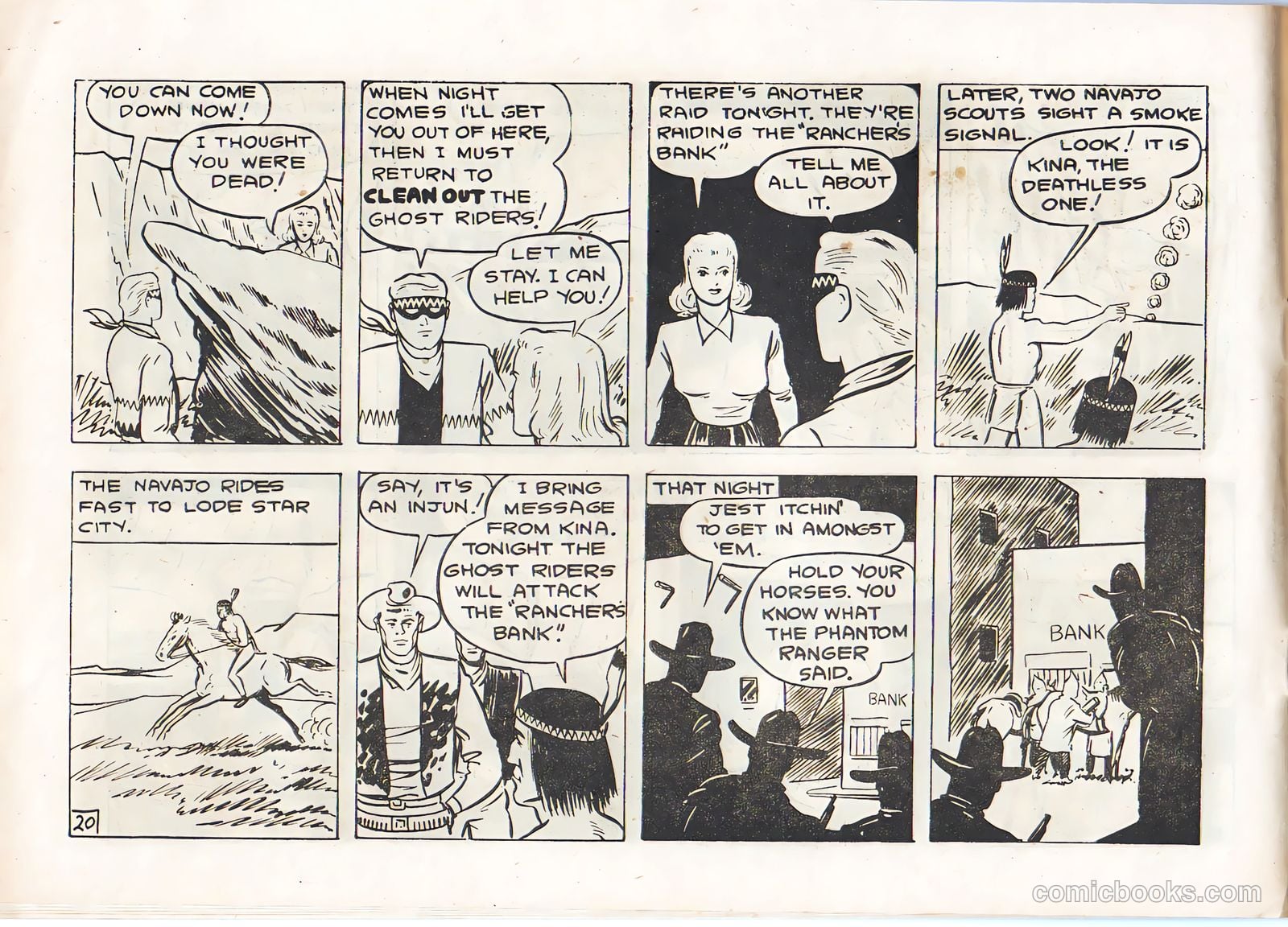 The Phantom Ranger #14 — page 20 of 24