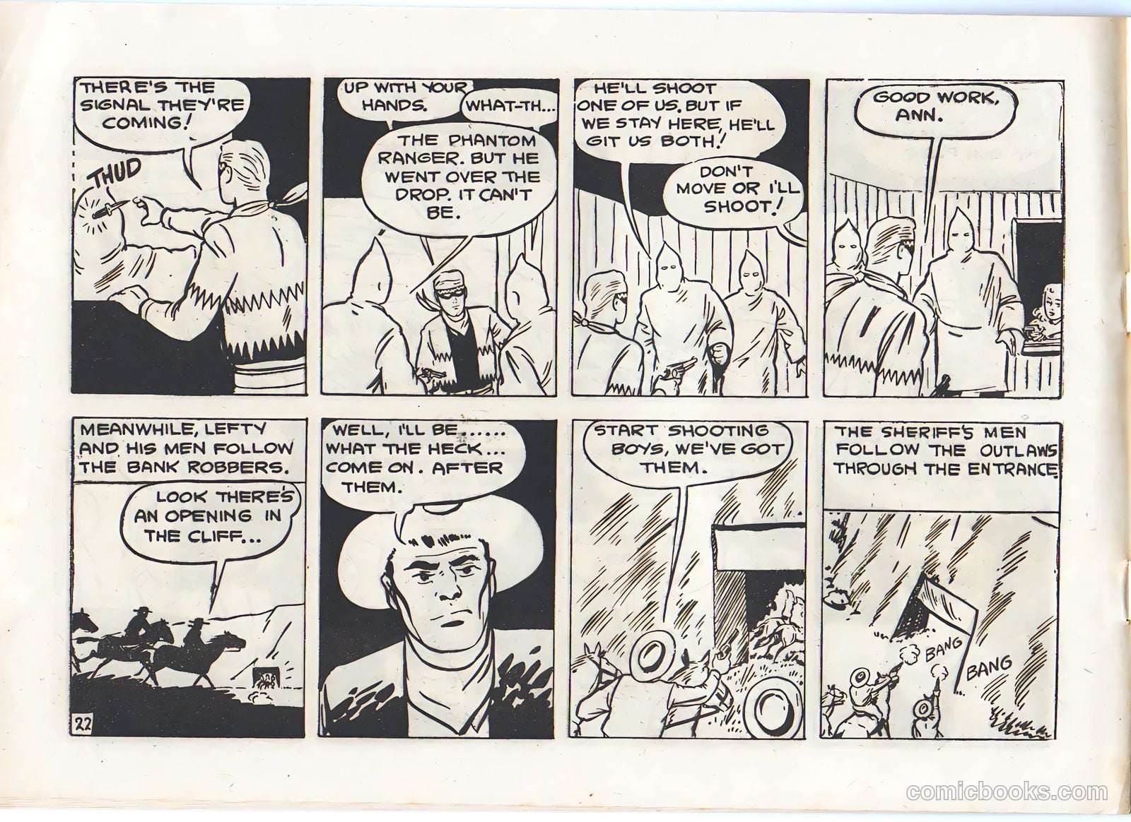 The Phantom Ranger #14 — page 22 of 24