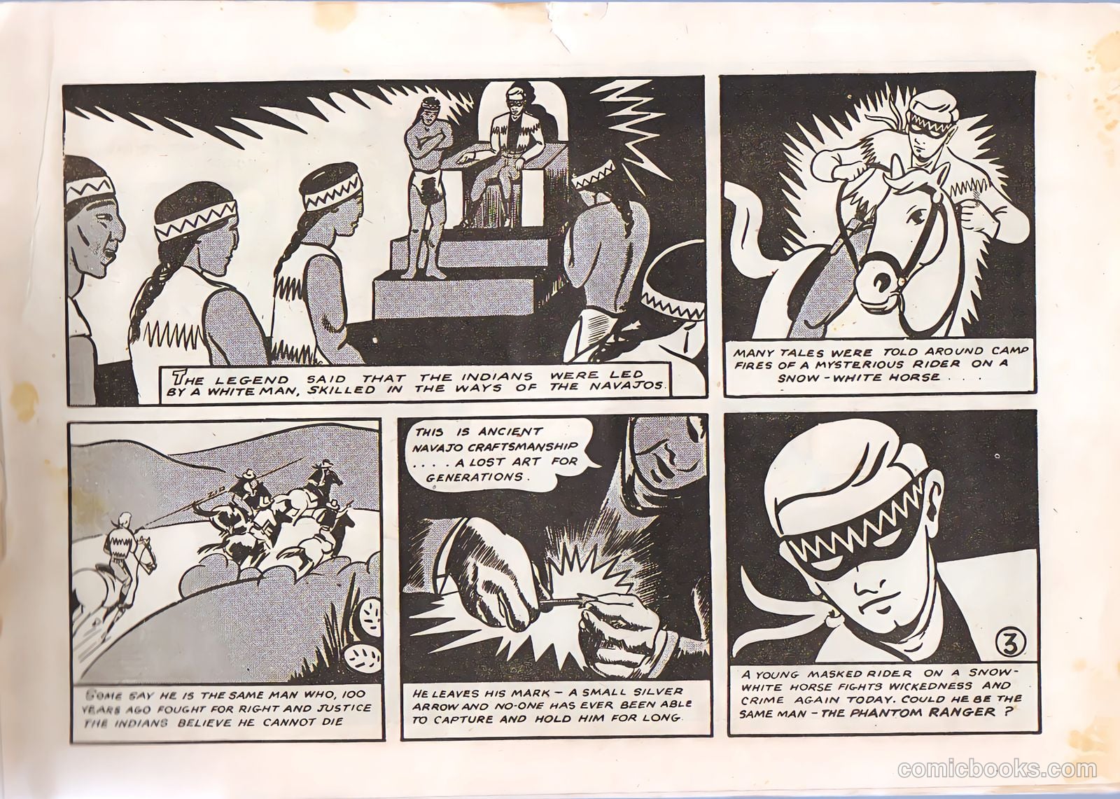 The Phantom Ranger #2 (1955) — page 3 of 27