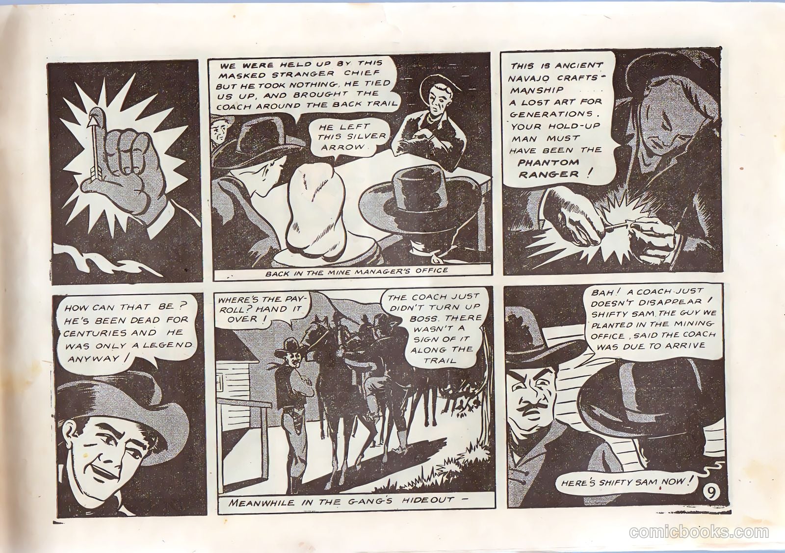 The Phantom Ranger #2 (1955) — page 9 of 27
