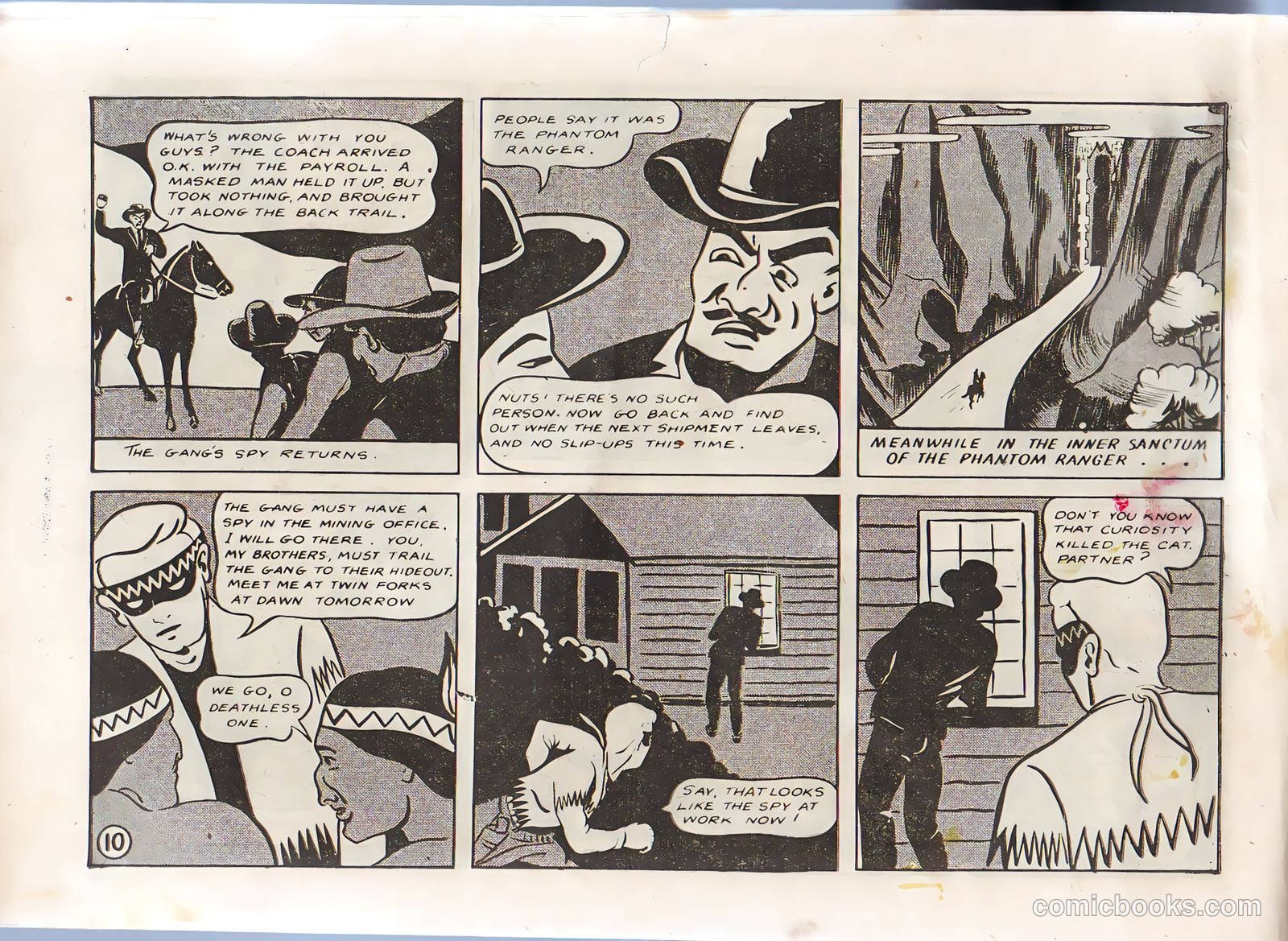 The Phantom Ranger #2 (1955) — page 10 of 27