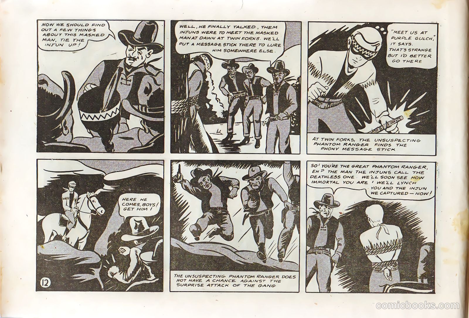 The Phantom Ranger #2 (1955) — page 12 of 27