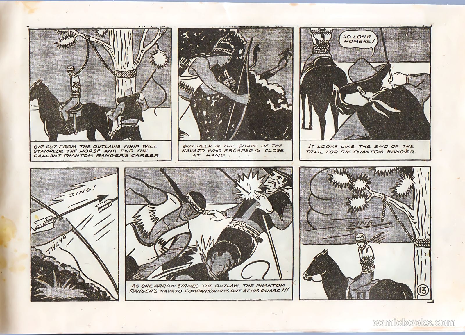 The Phantom Ranger #2 (1955) — page 13 of 27