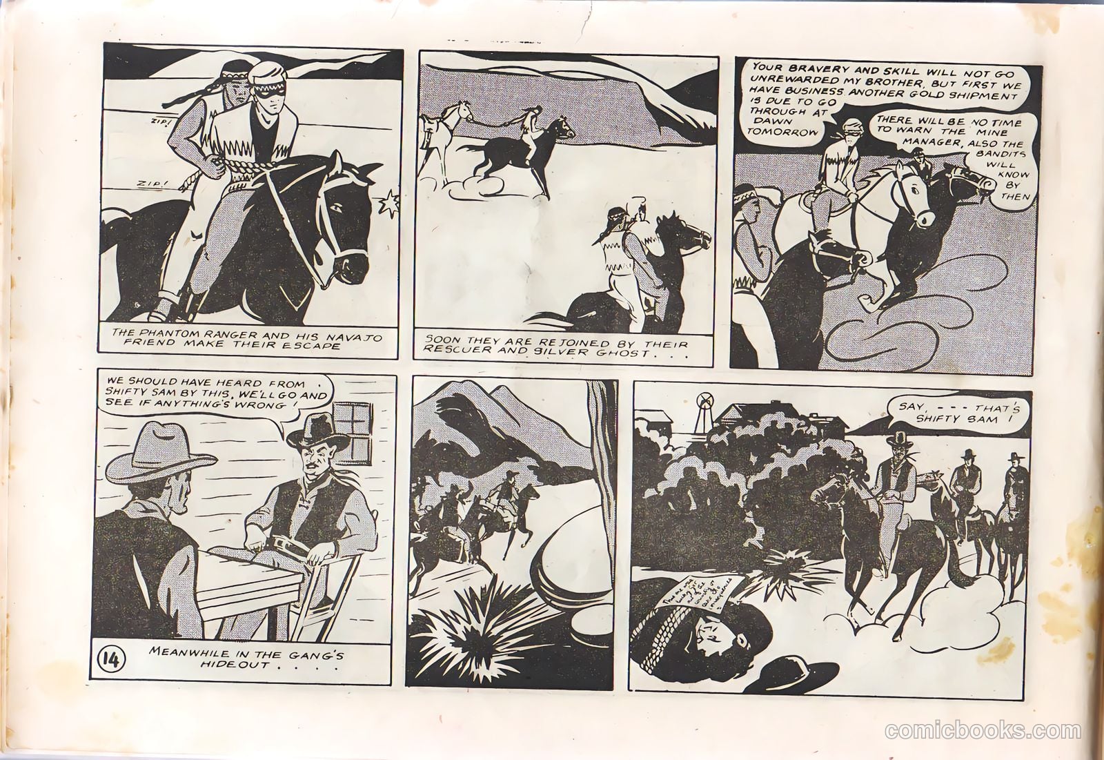 The Phantom Ranger #2 (1955) — page 14 of 27