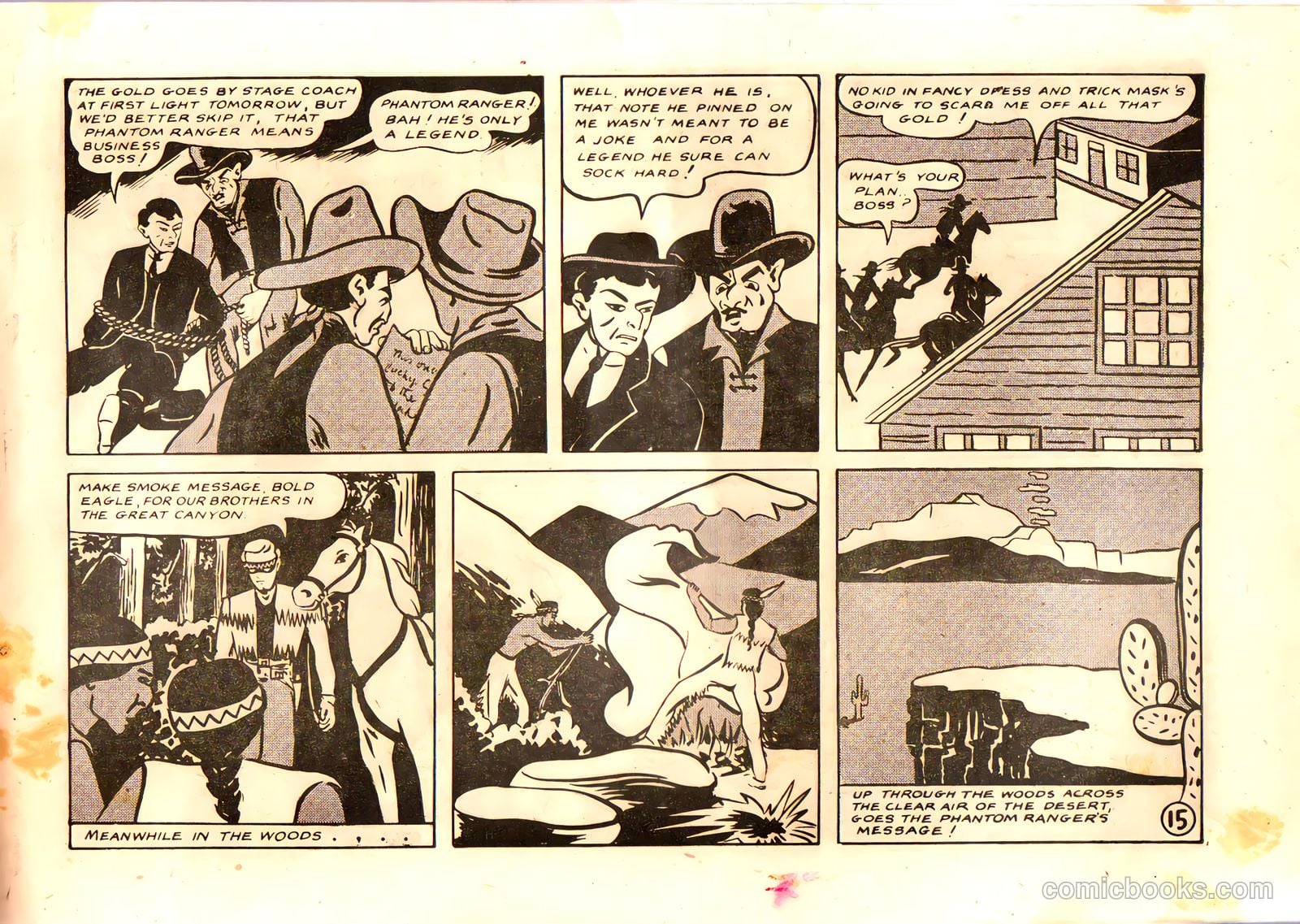 The Phantom Ranger #2 (1955) — page 15 of 27