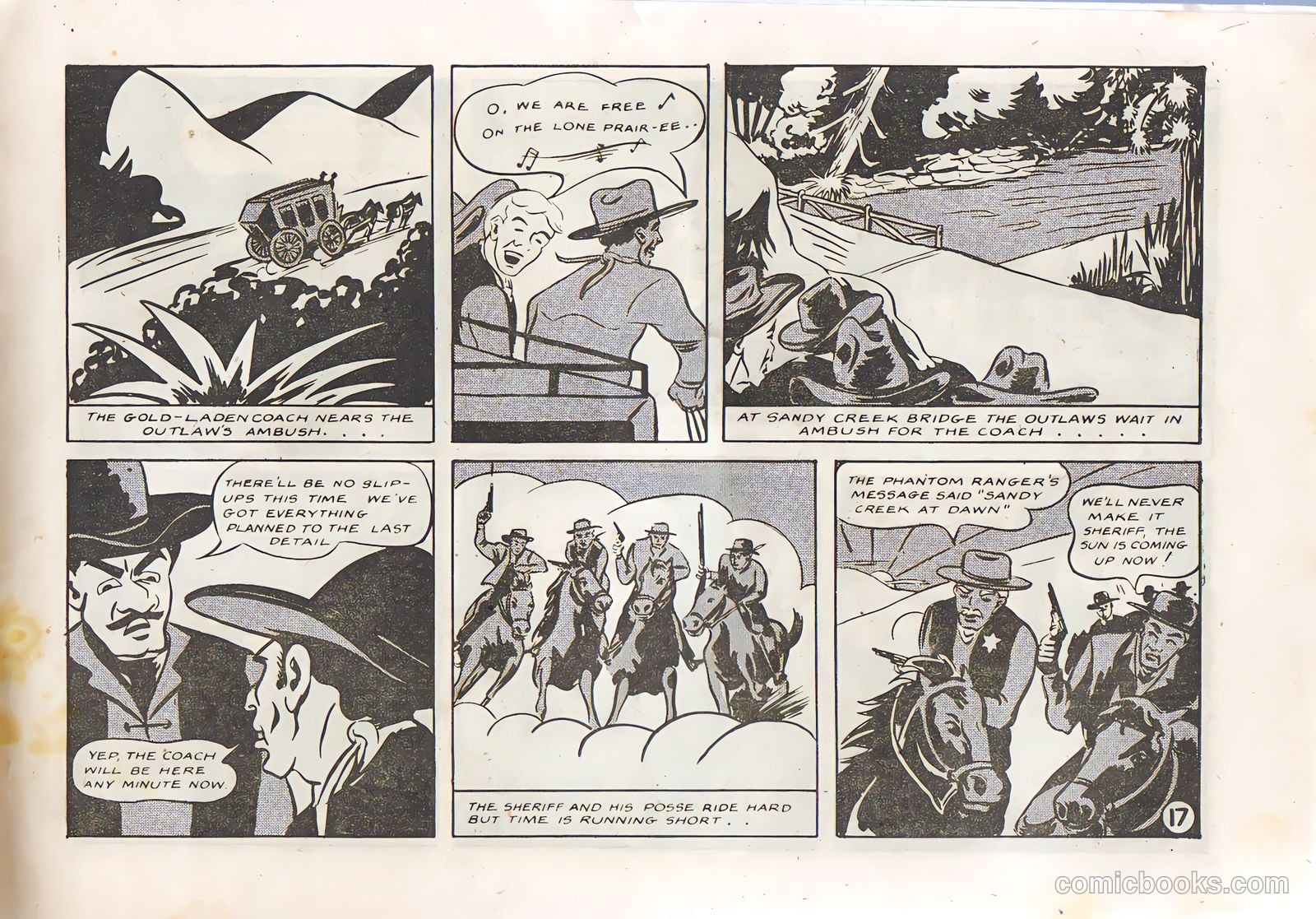 The Phantom Ranger #2 (1955) — page 17 of 27