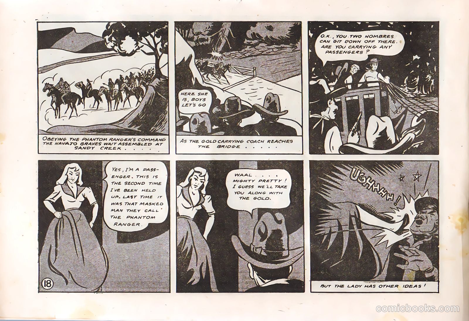 The Phantom Ranger #2 (1955) — page 18 of 27