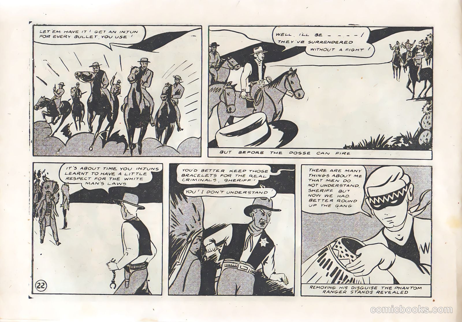 The Phantom Ranger #2 (1955) — page 21 of 27