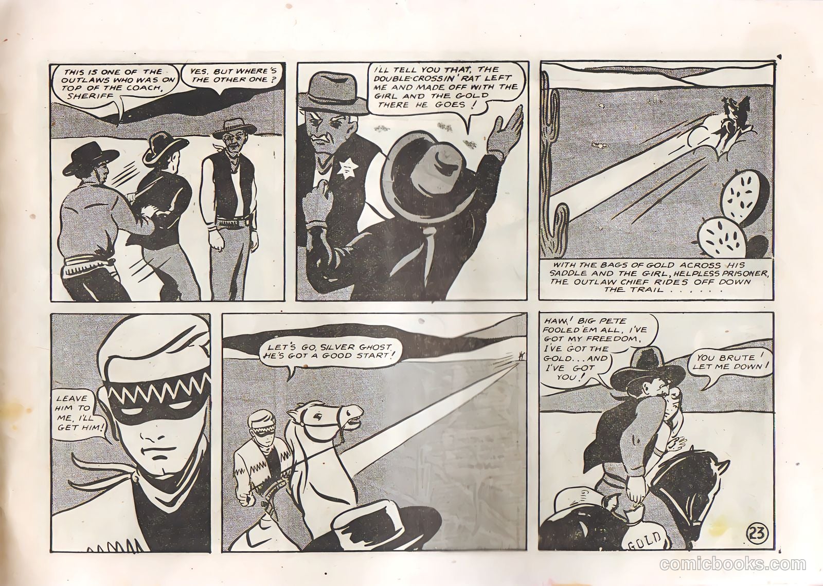The Phantom Ranger #2 (1955) — page 22 of 27