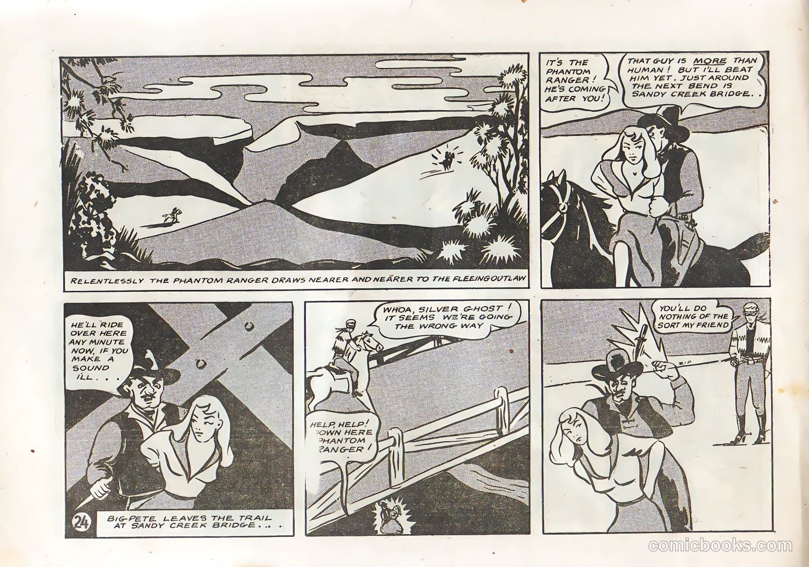 The Phantom Ranger #2 (1955) — page 23 of 27