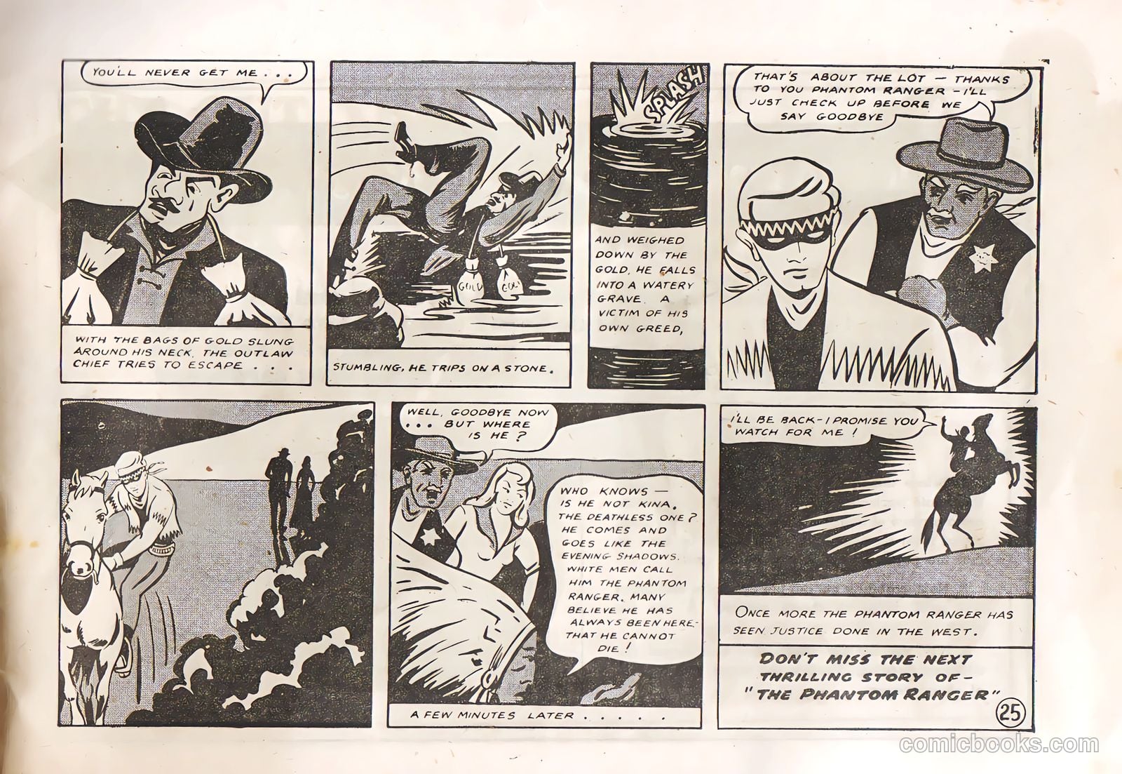 The Phantom Ranger #2 (1955) — page 24 of 27