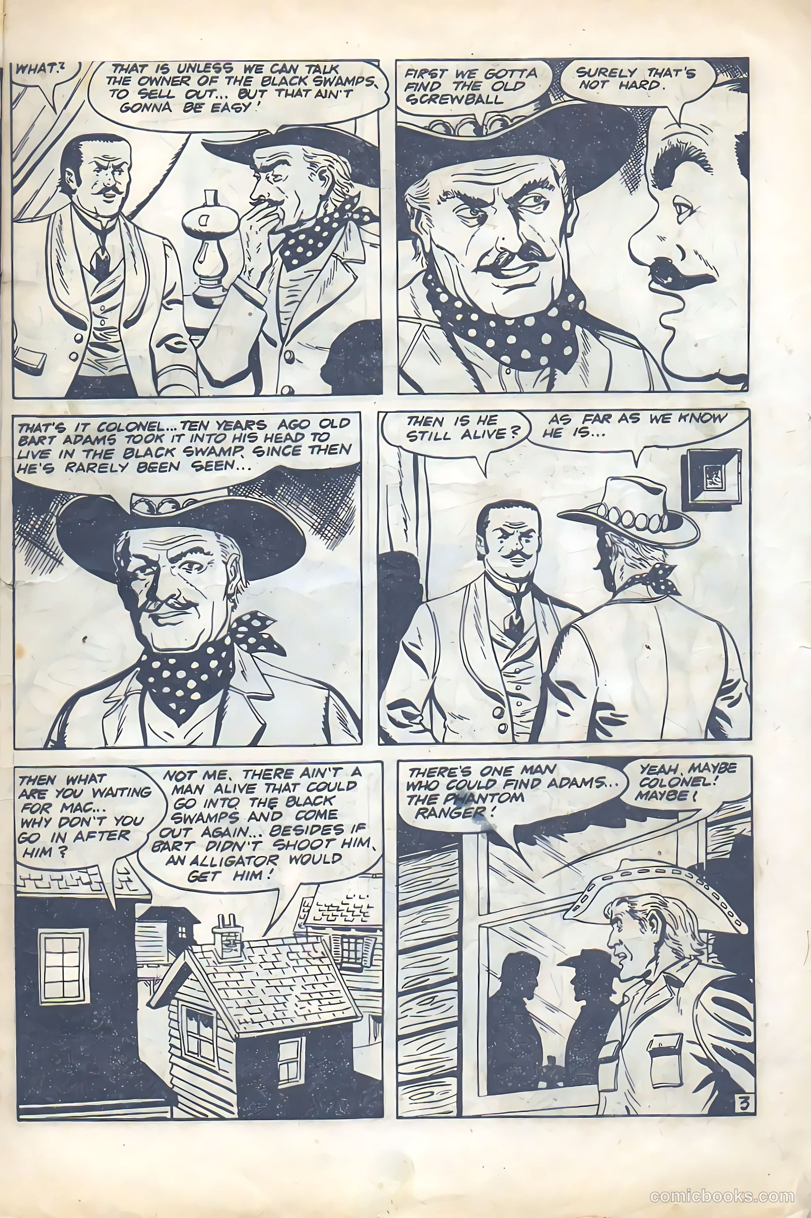 The Phantom Ranger #45 (1952) — page 3 of 22