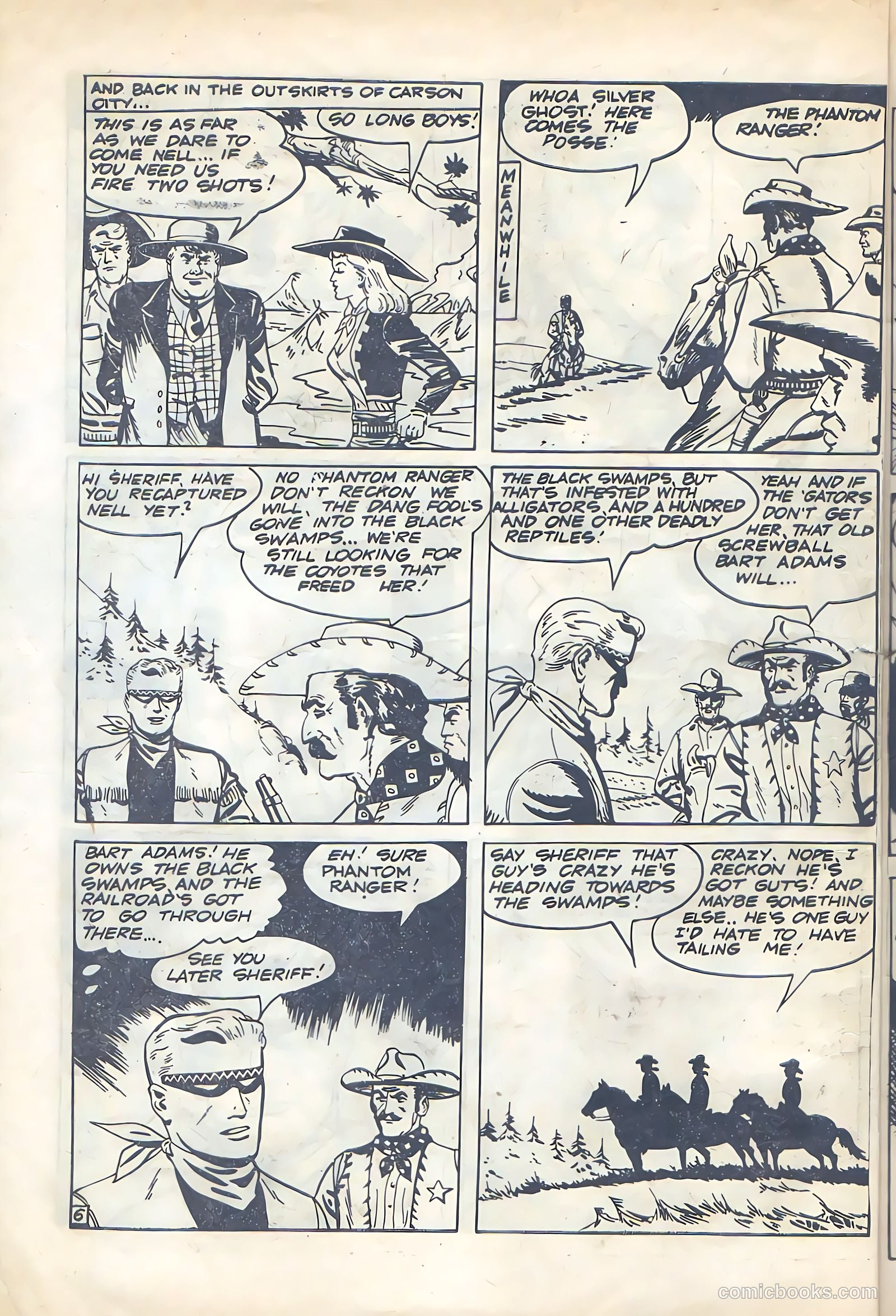 The Phantom Ranger #45 (1952) — page 6 of 22
