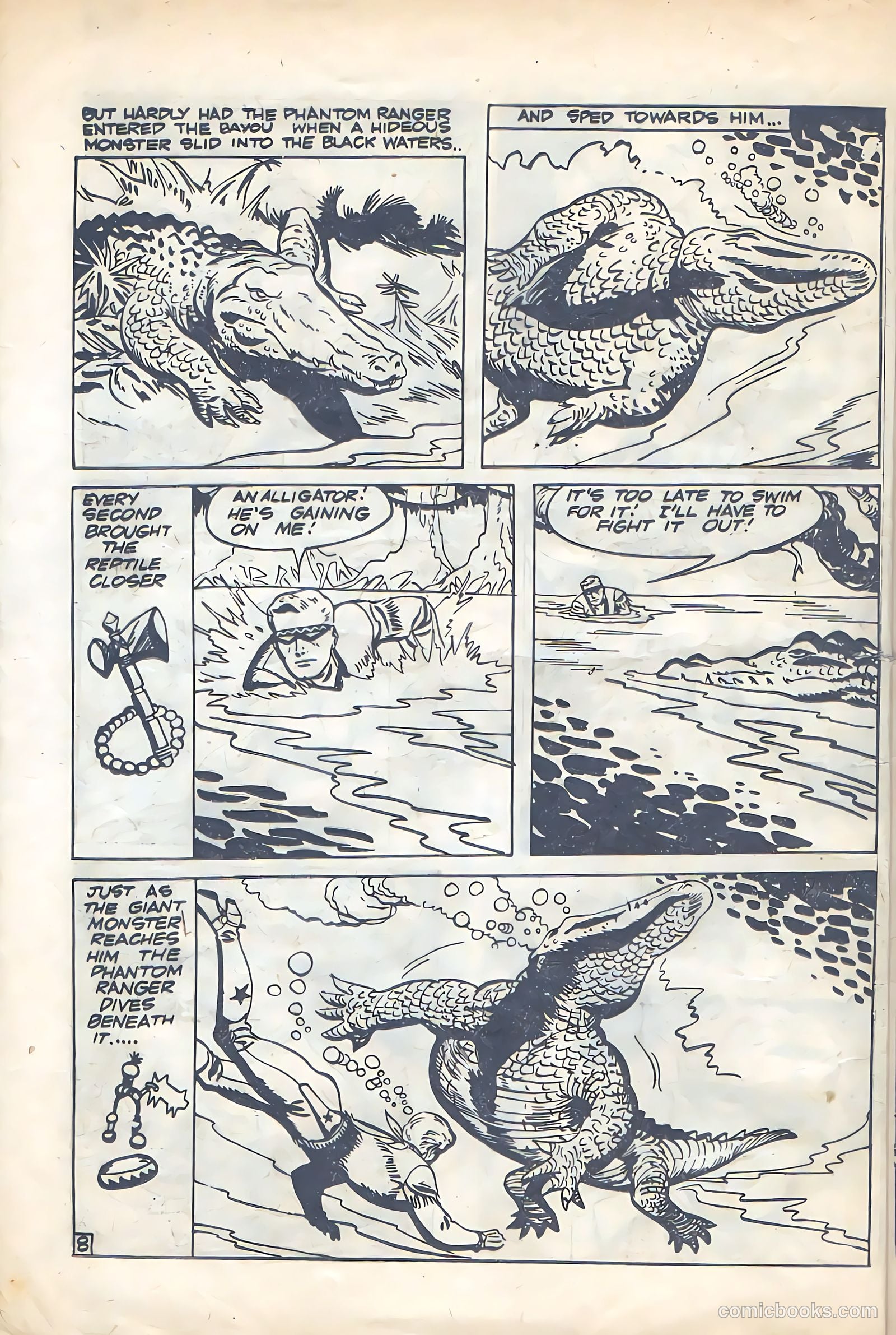 The Phantom Ranger #45 (1952) — page 8 of 22