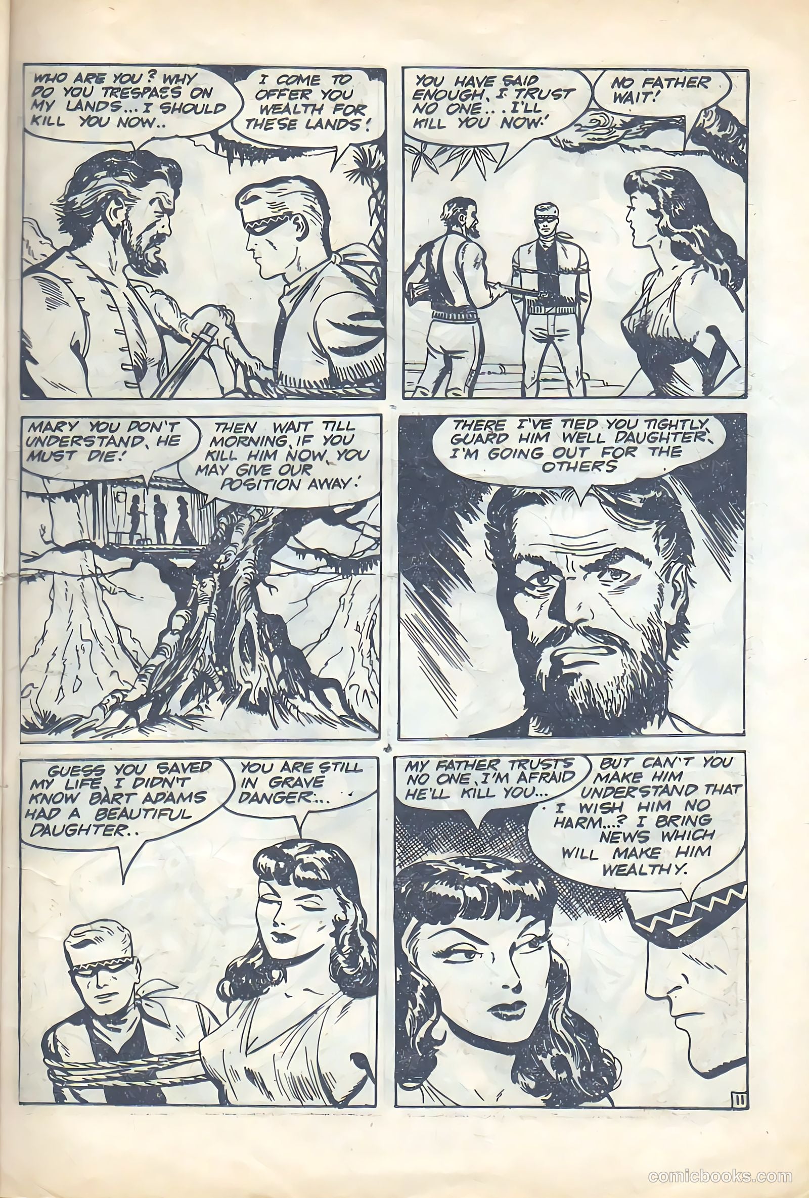 The Phantom Ranger #45 (1952) — page 11 of 22