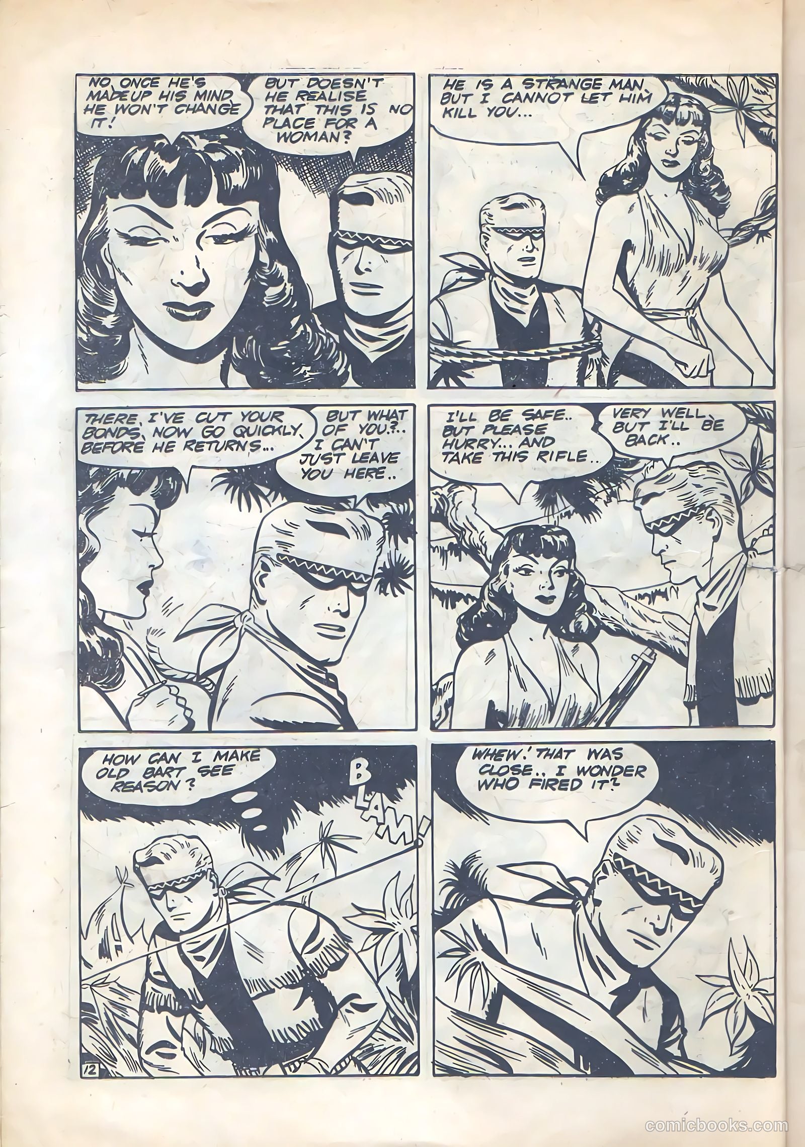 The Phantom Ranger #45 (1952) — page 12 of 22
