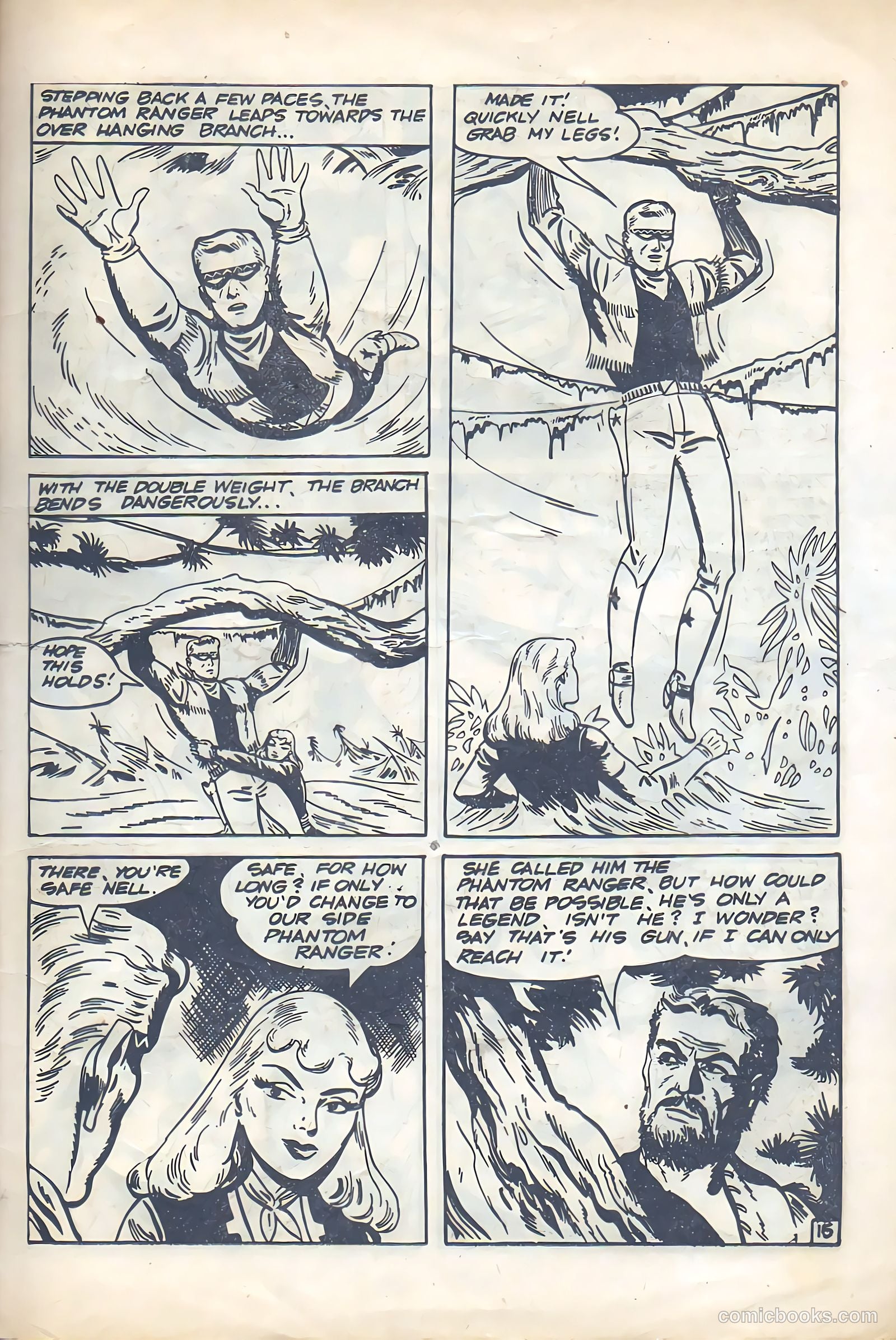 The Phantom Ranger #45 (1952) — page 15 of 22
