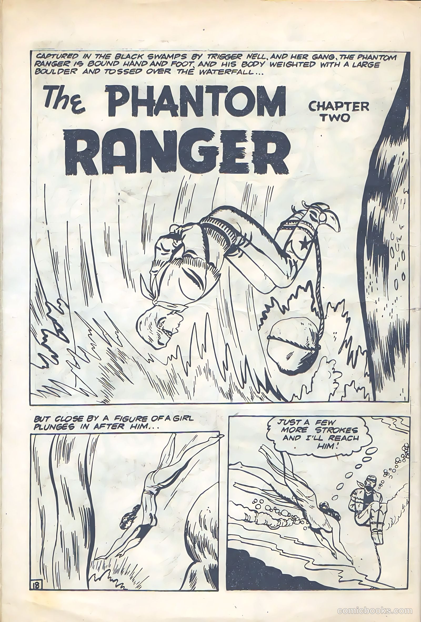 The Phantom Ranger #45 (1952) — page 18 of 22