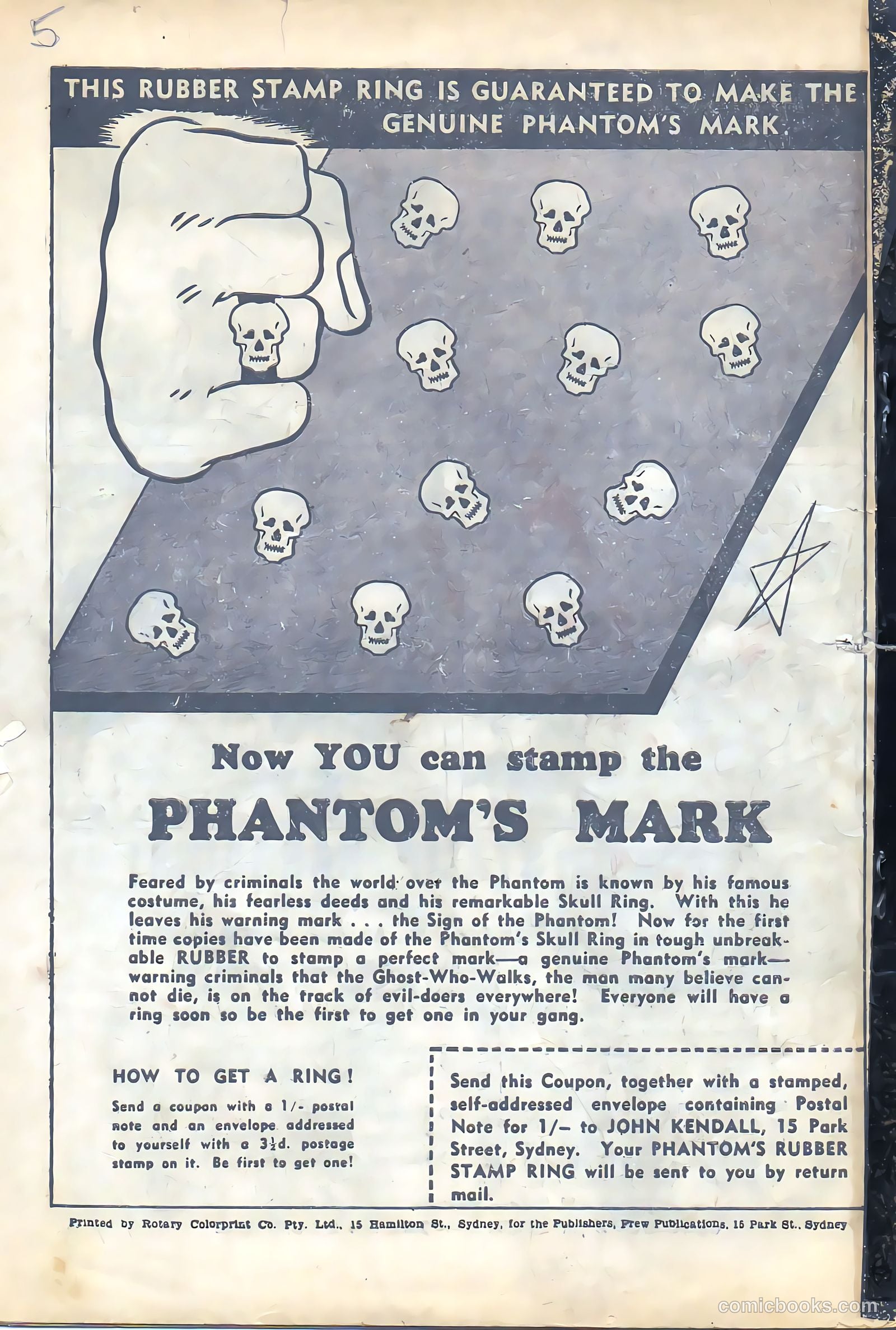 The Phantom Ranger #45 (1952) — page 22 of 22