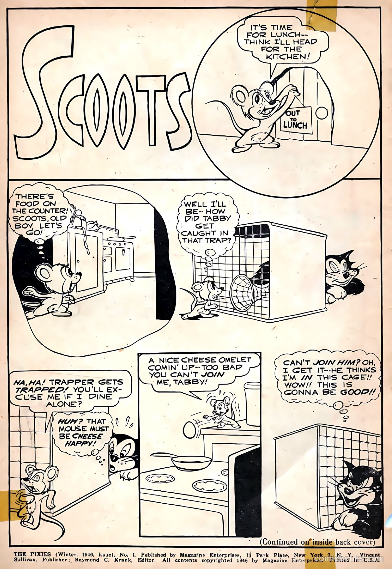 The Pixies #1 (1946) — page 2 of 52