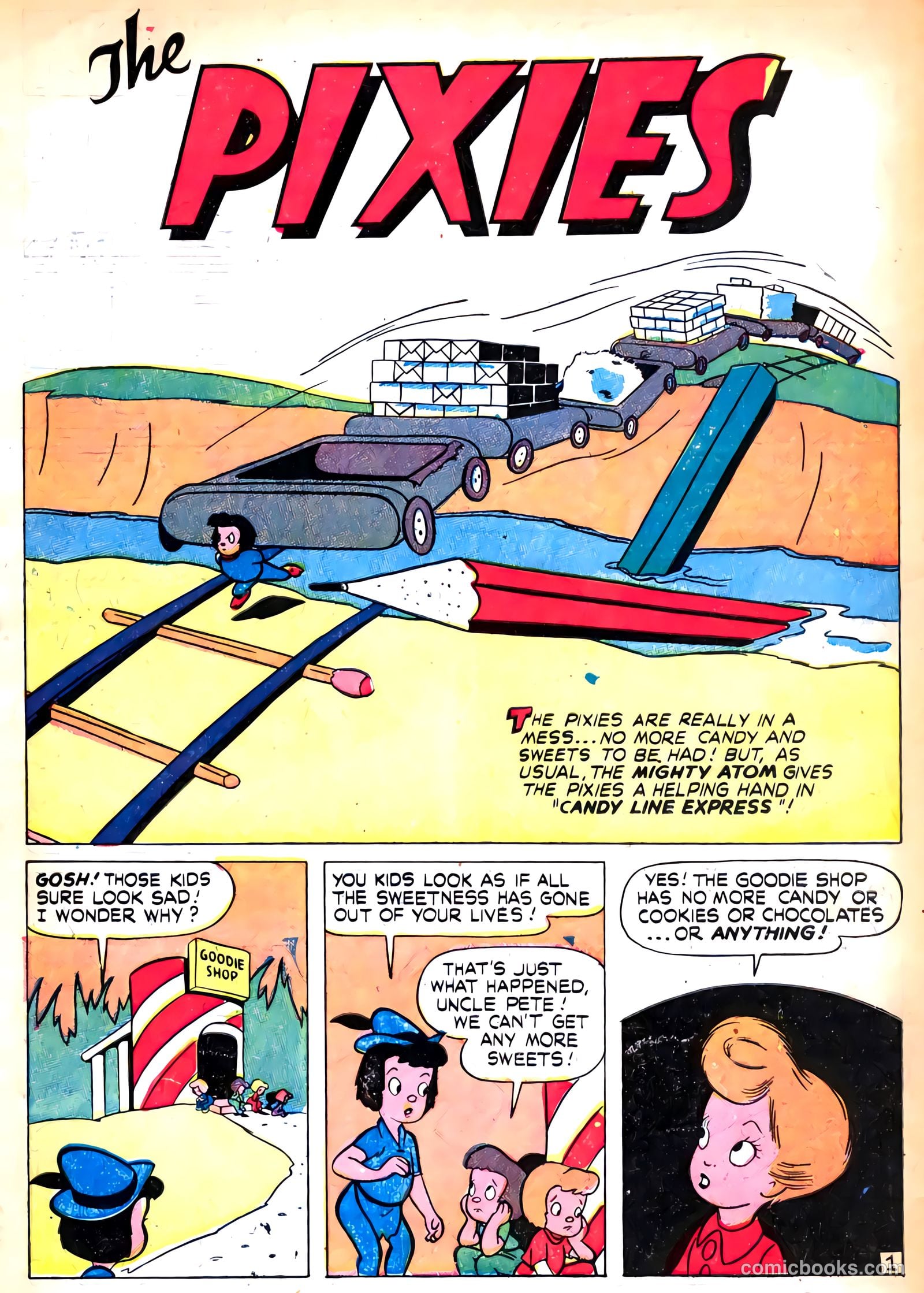 The Pixies #1 (1946) — page 3 of 52