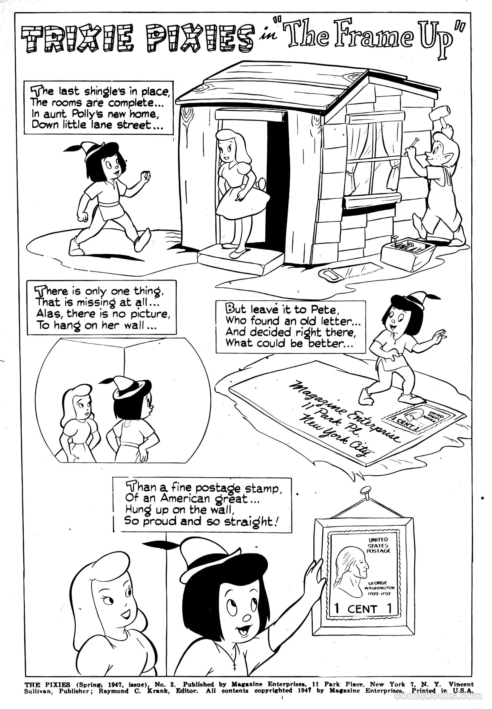 The Pixies #2 (1947) — page 2 of 36