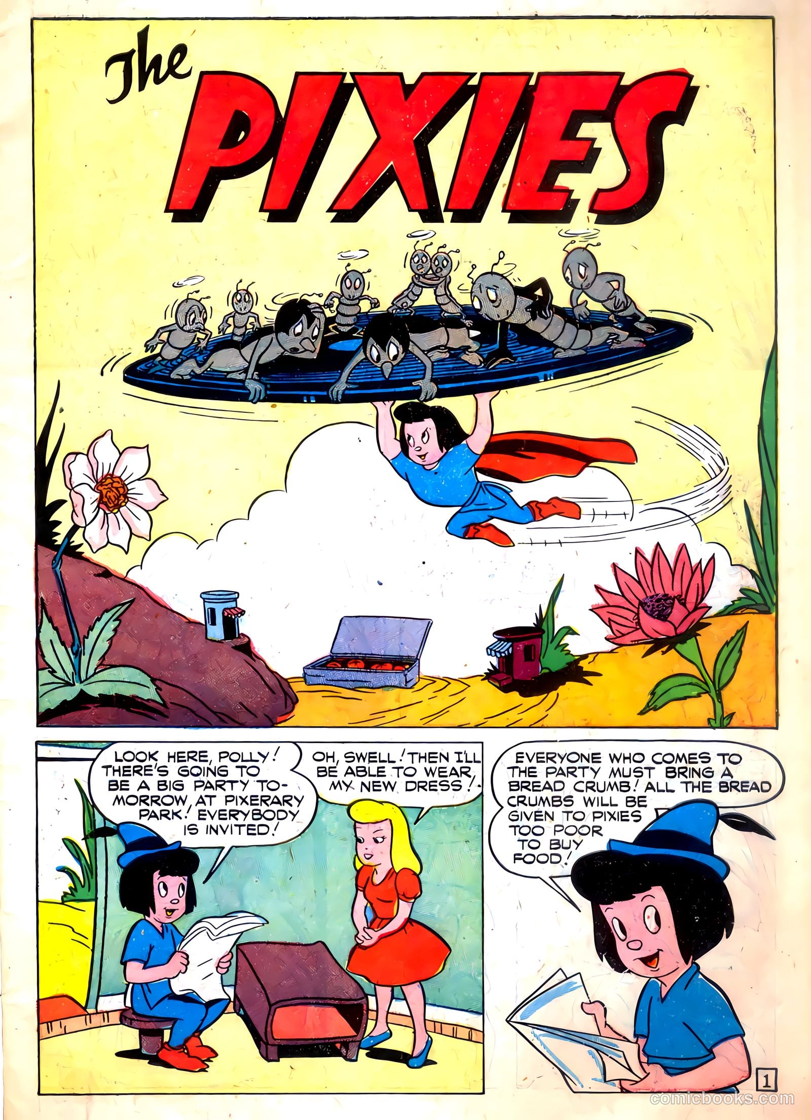The Pixies #2 (1947) — page 3 of 36