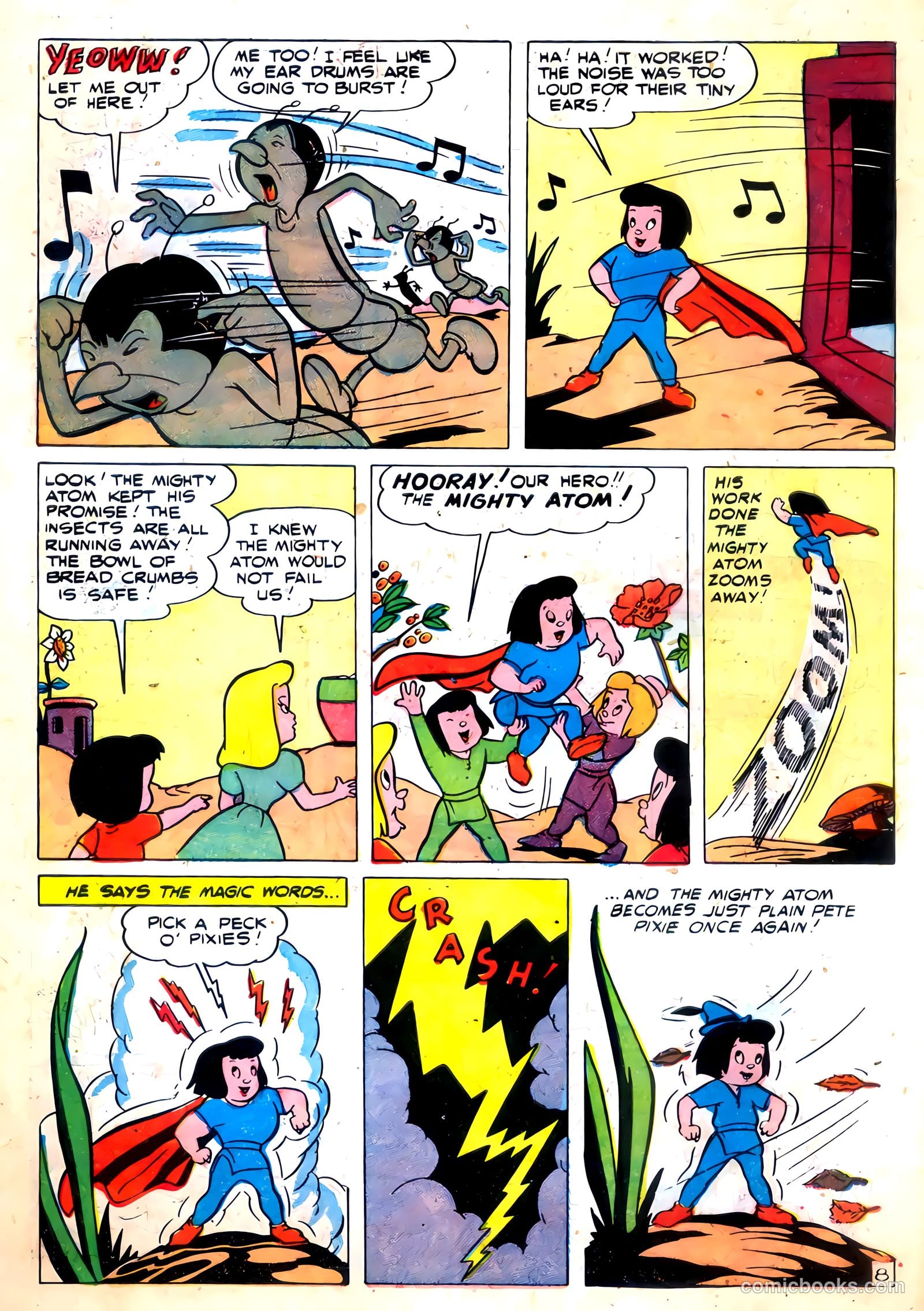 The Pixies #2 (1947) — page 10 of 36