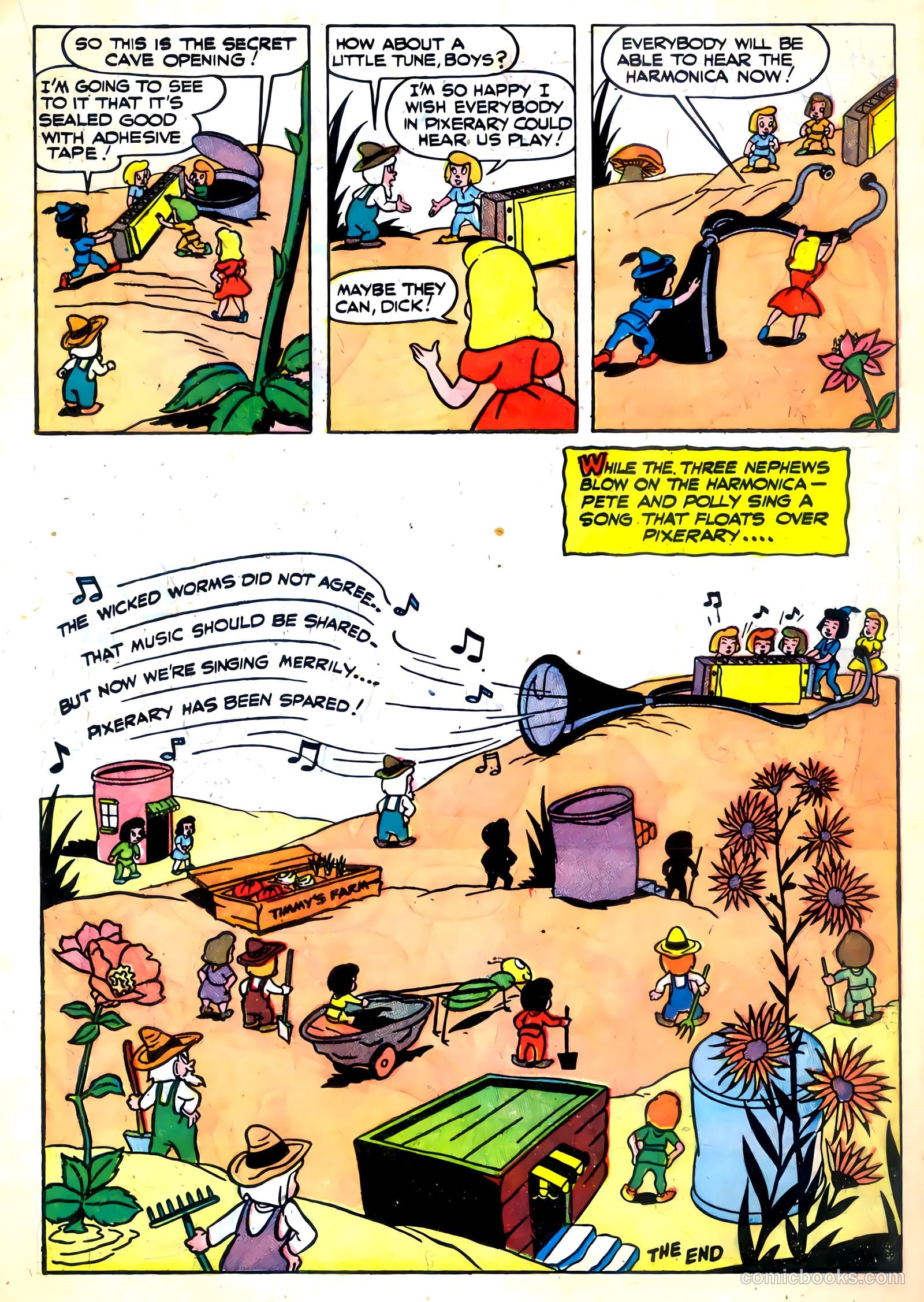 The Pixies #2 (1947) — page 17 of 36