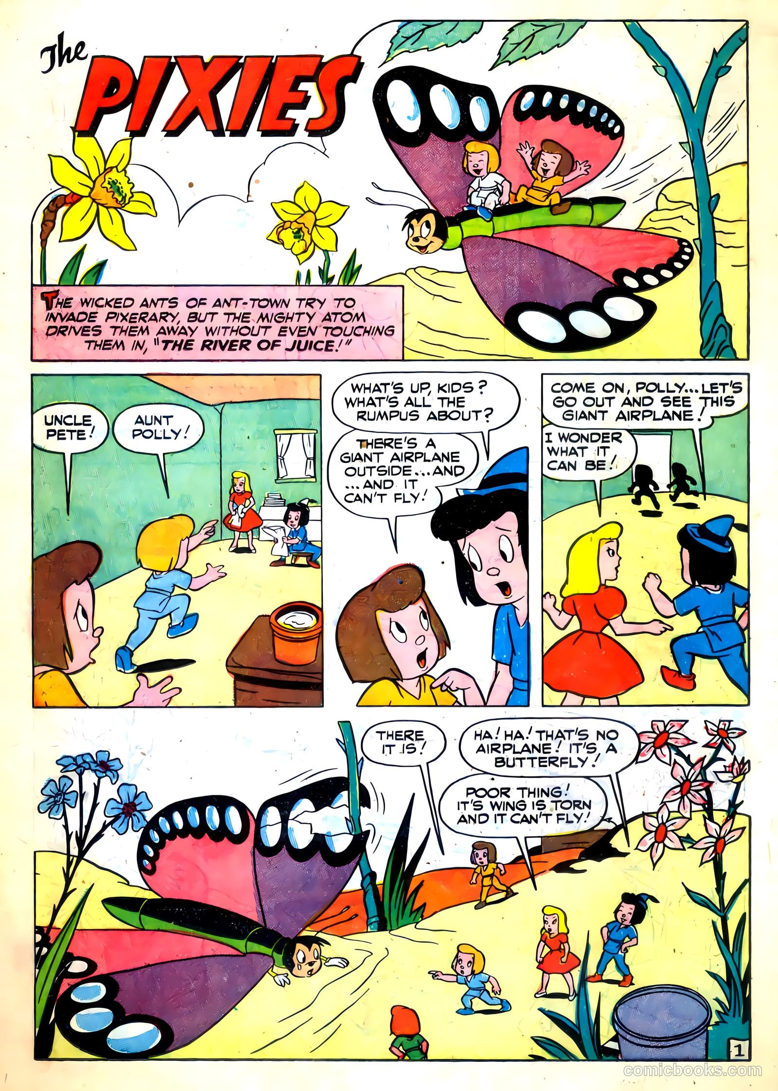 The Pixies #2 (1947) — page 18 of 36