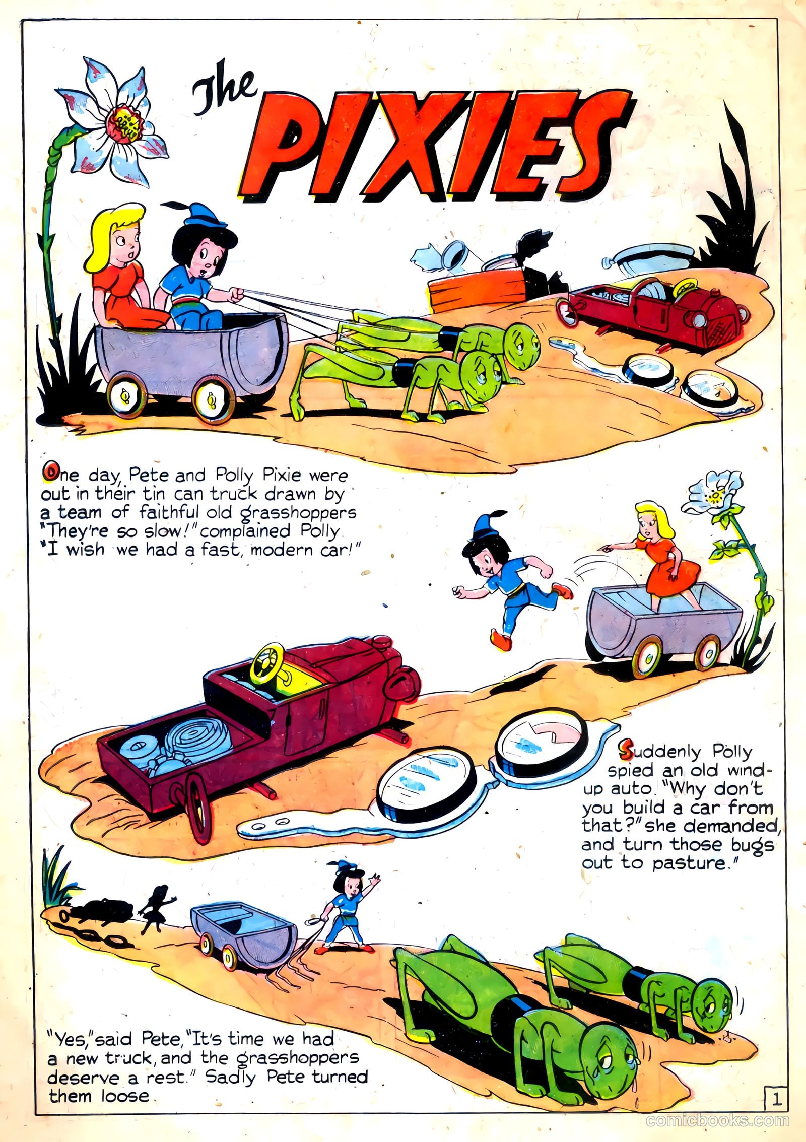 The Pixies #2 (1947) — page 24 of 36