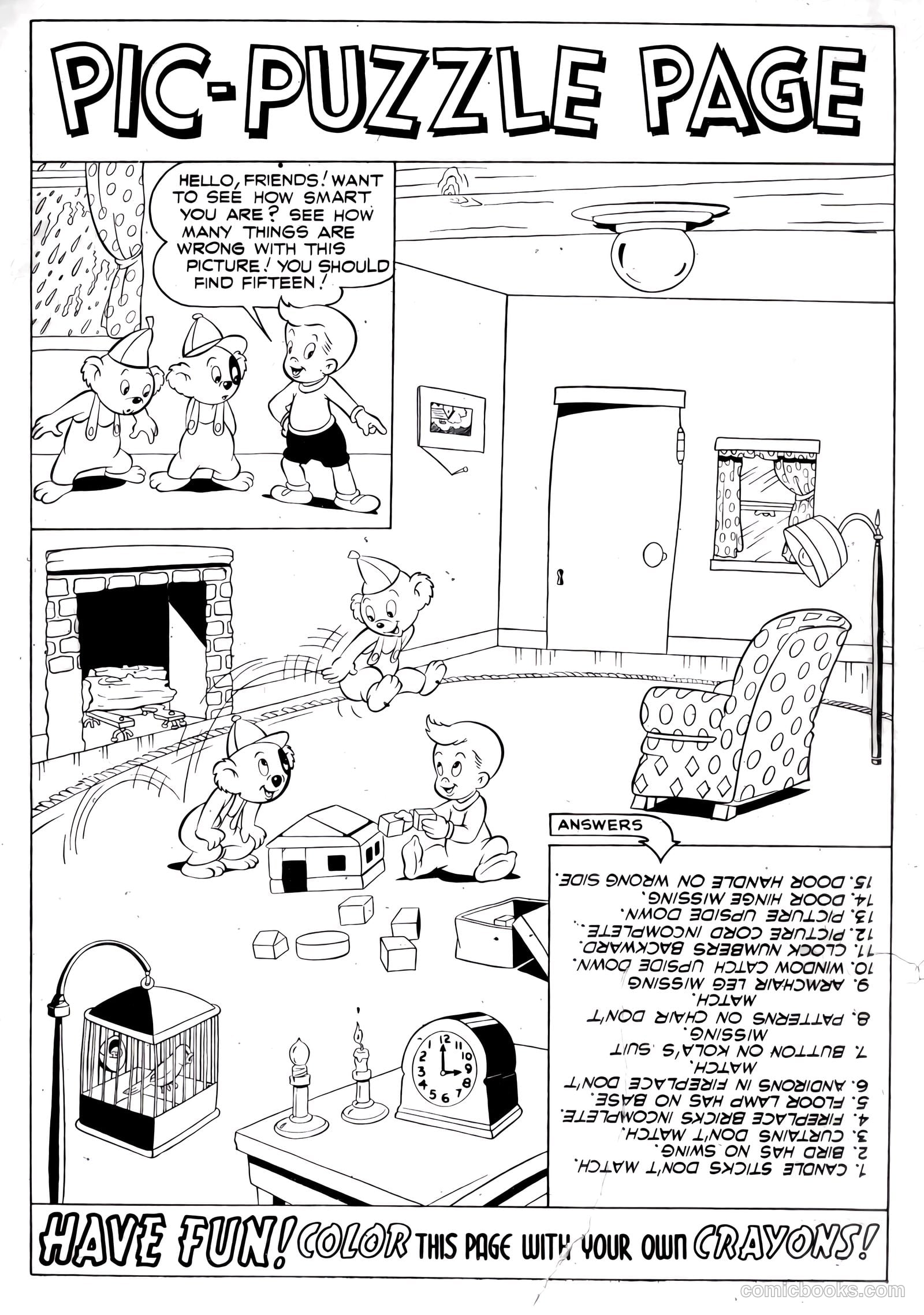 The Pixies #2 (1947) — page 35 of 36