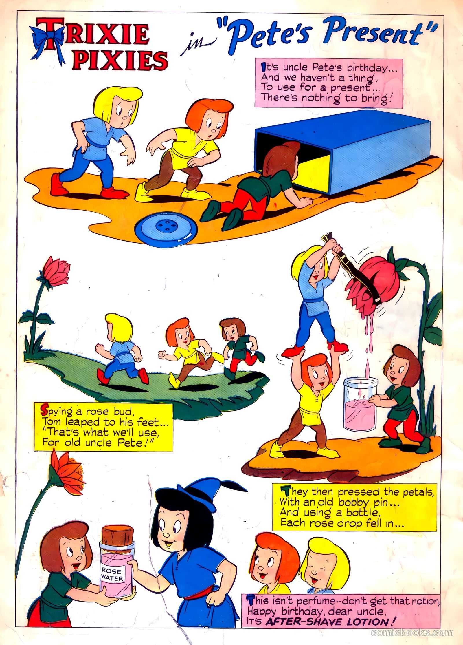 The Pixies #2 (1947) — page 36 of 36