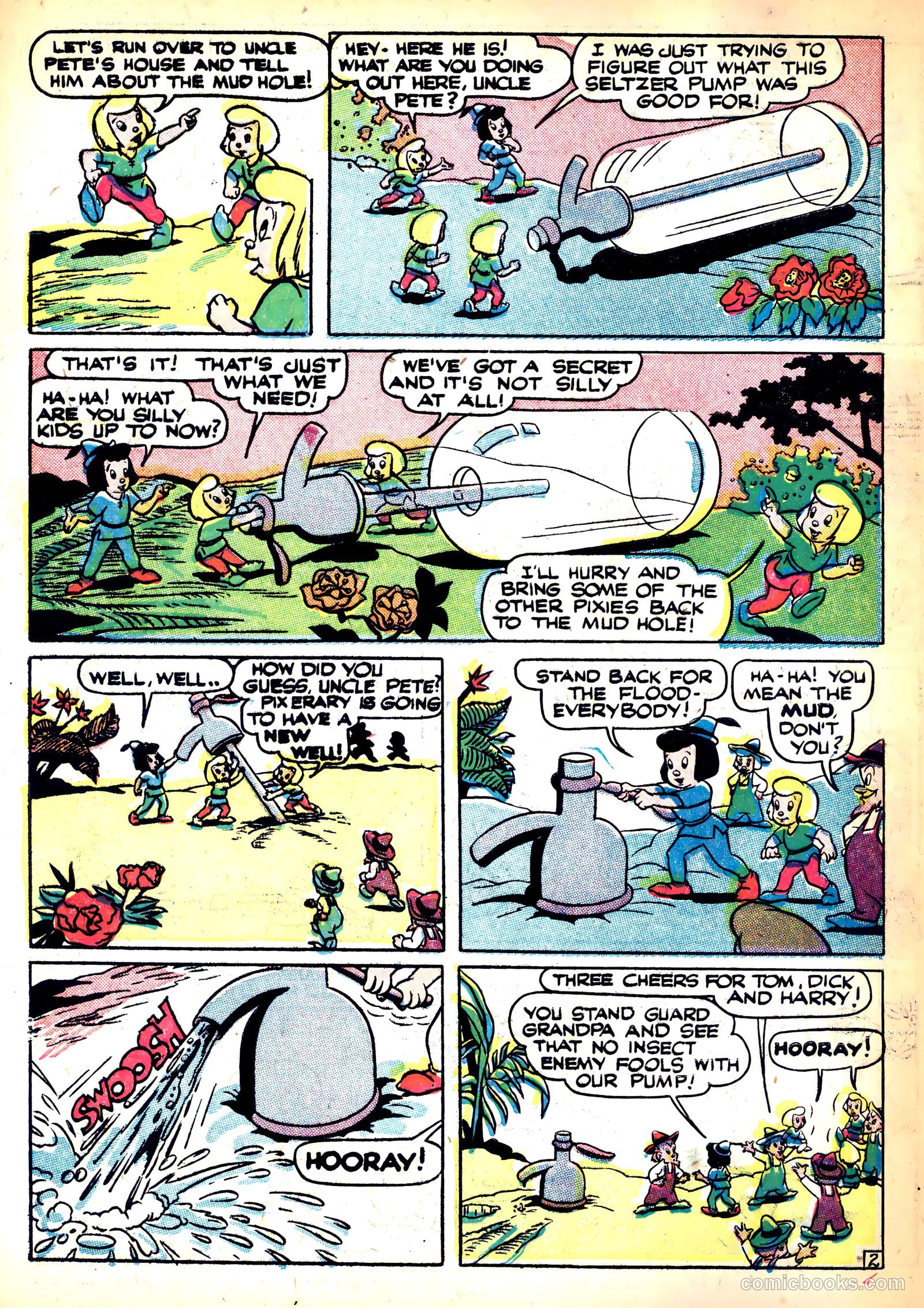 The Pixies #3 (1947) — page 4 of 36