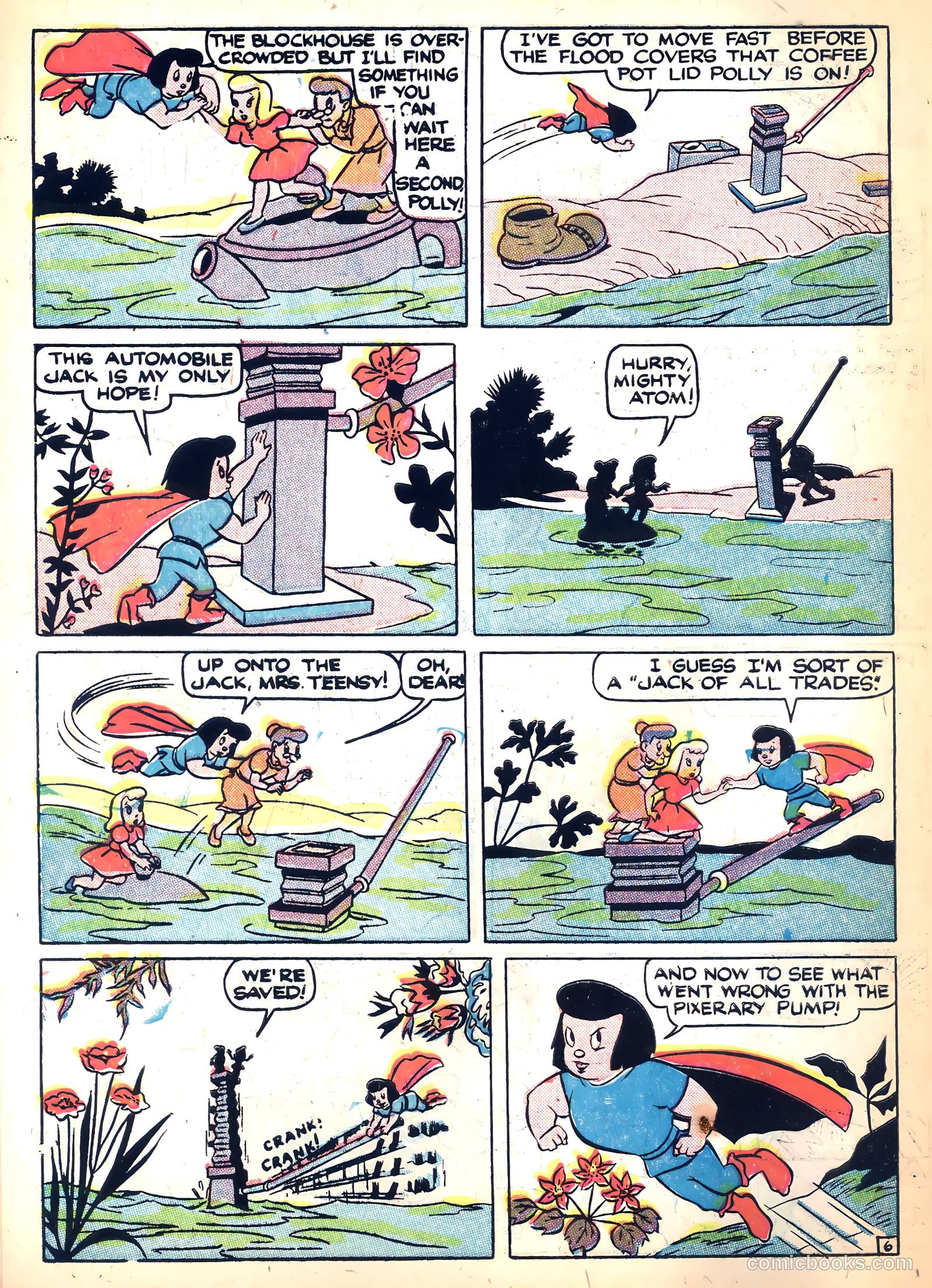 The Pixies #3 (1947) — page 8 of 36