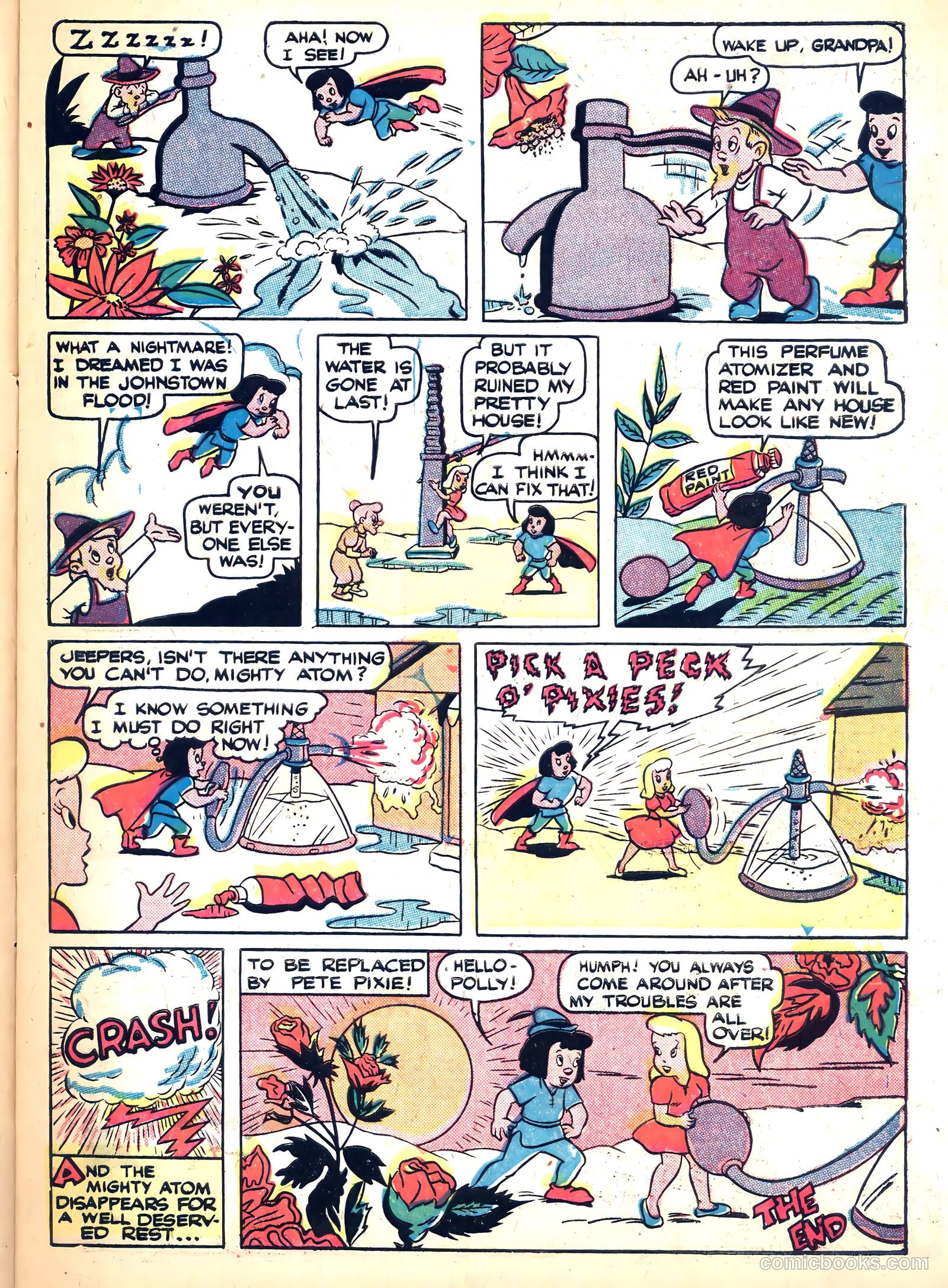 The Pixies #3 (1947) — page 9 of 36